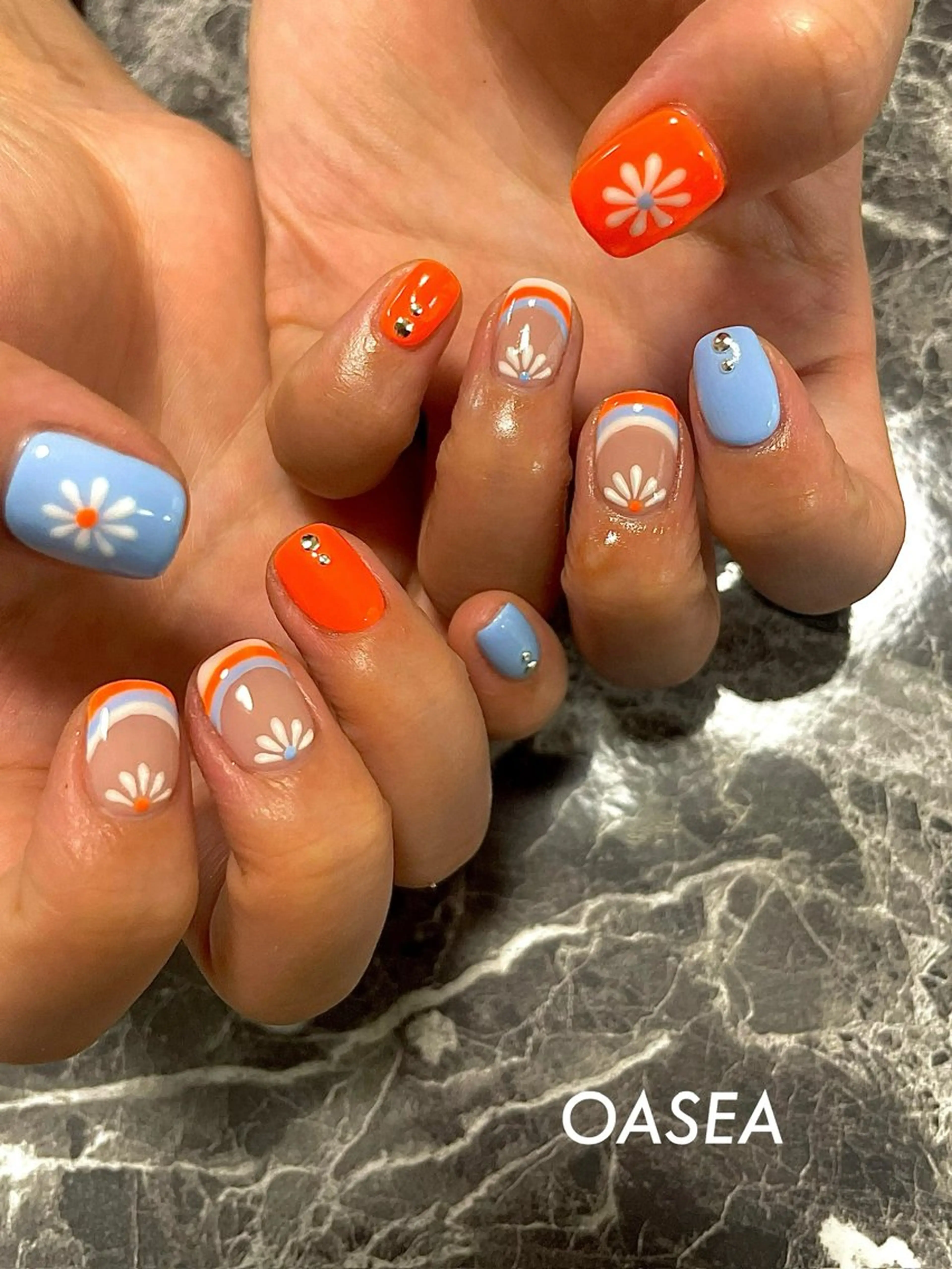 ネイル ハンドネイル 🌞💜 KAORI 🌴のネイルデザイン