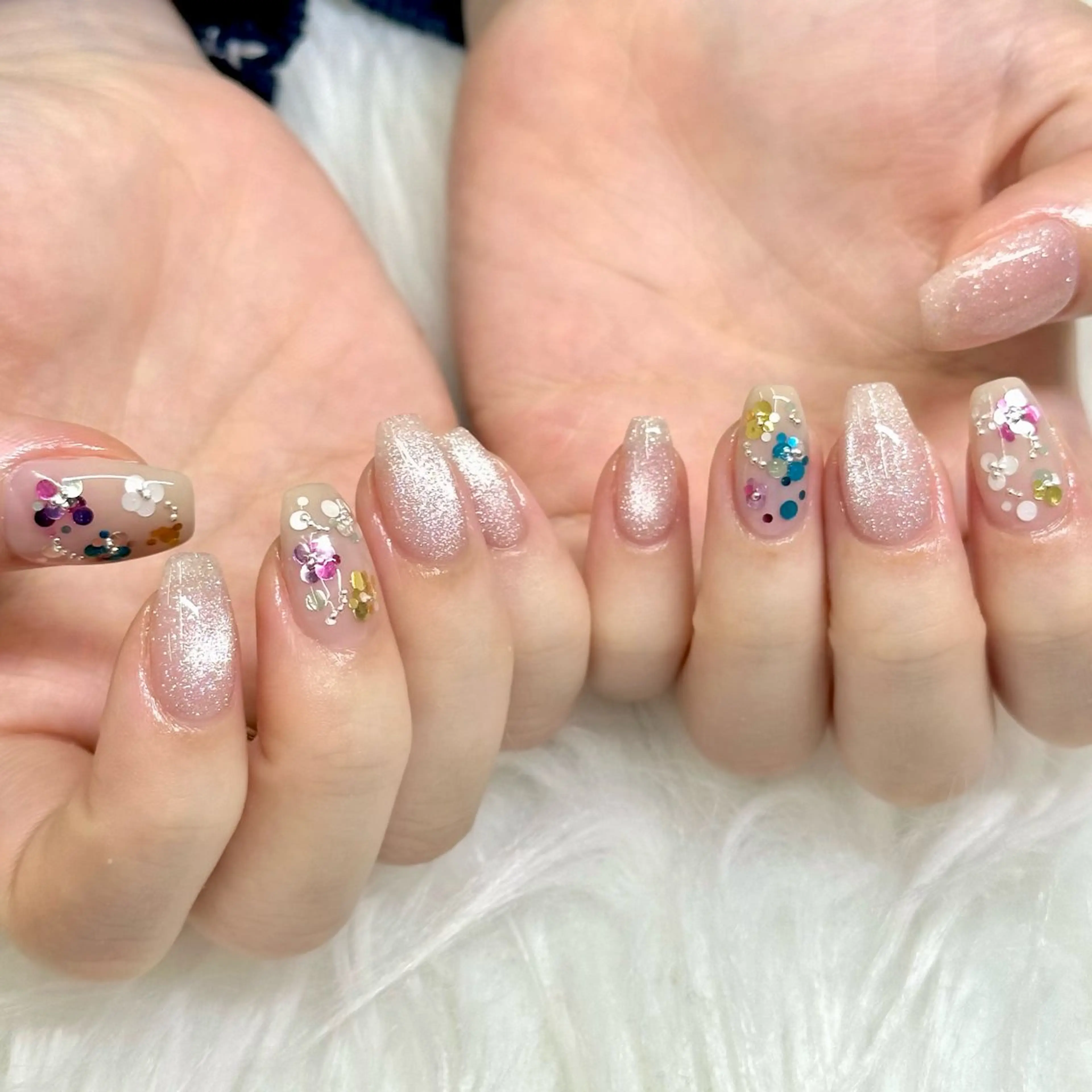 ネイル 持ち込み ハンドネイル Bianca浦和西口 Takenouchiのネイルデザイン