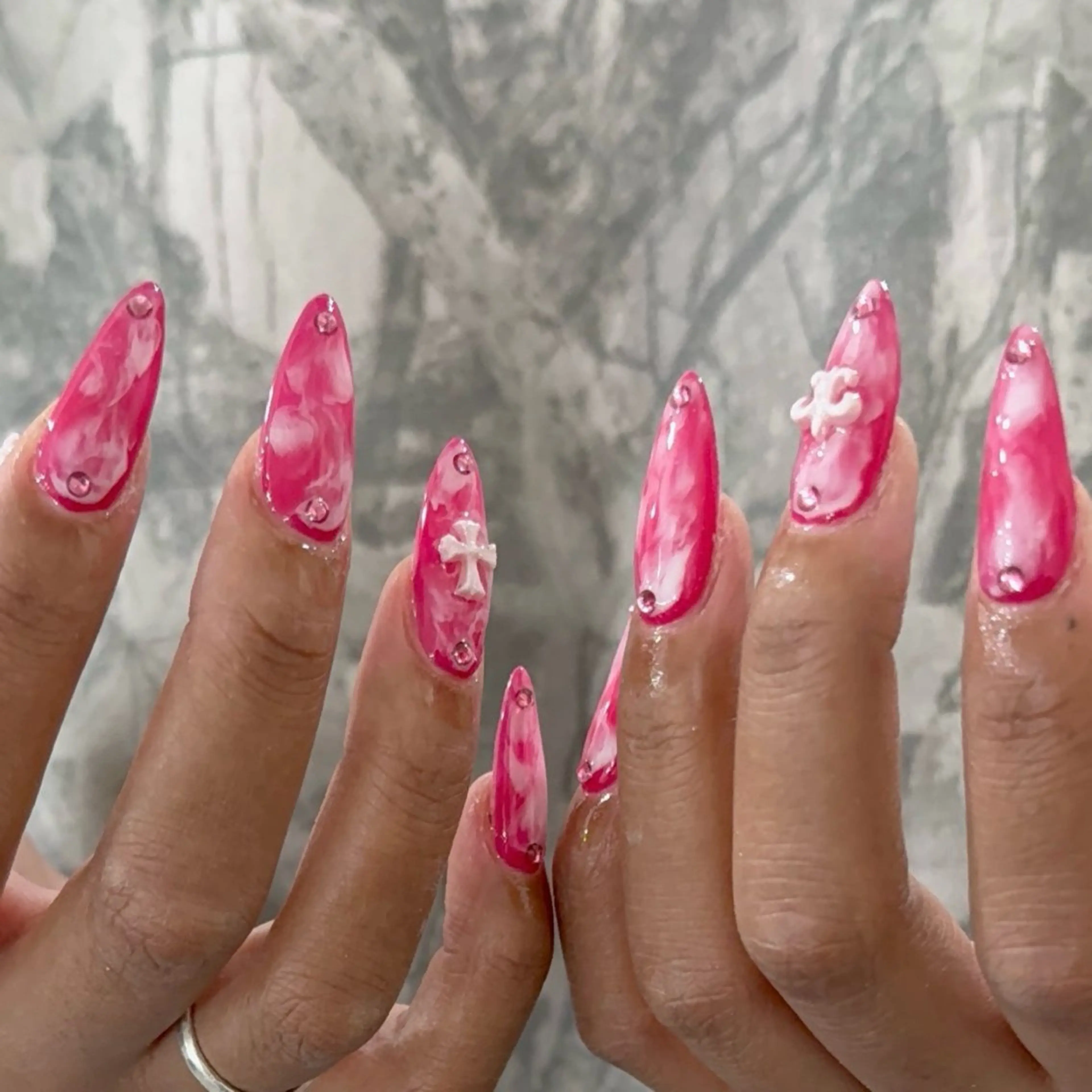 ネイル mavie✧ ネイルモデル様募集中のネイルデザイン