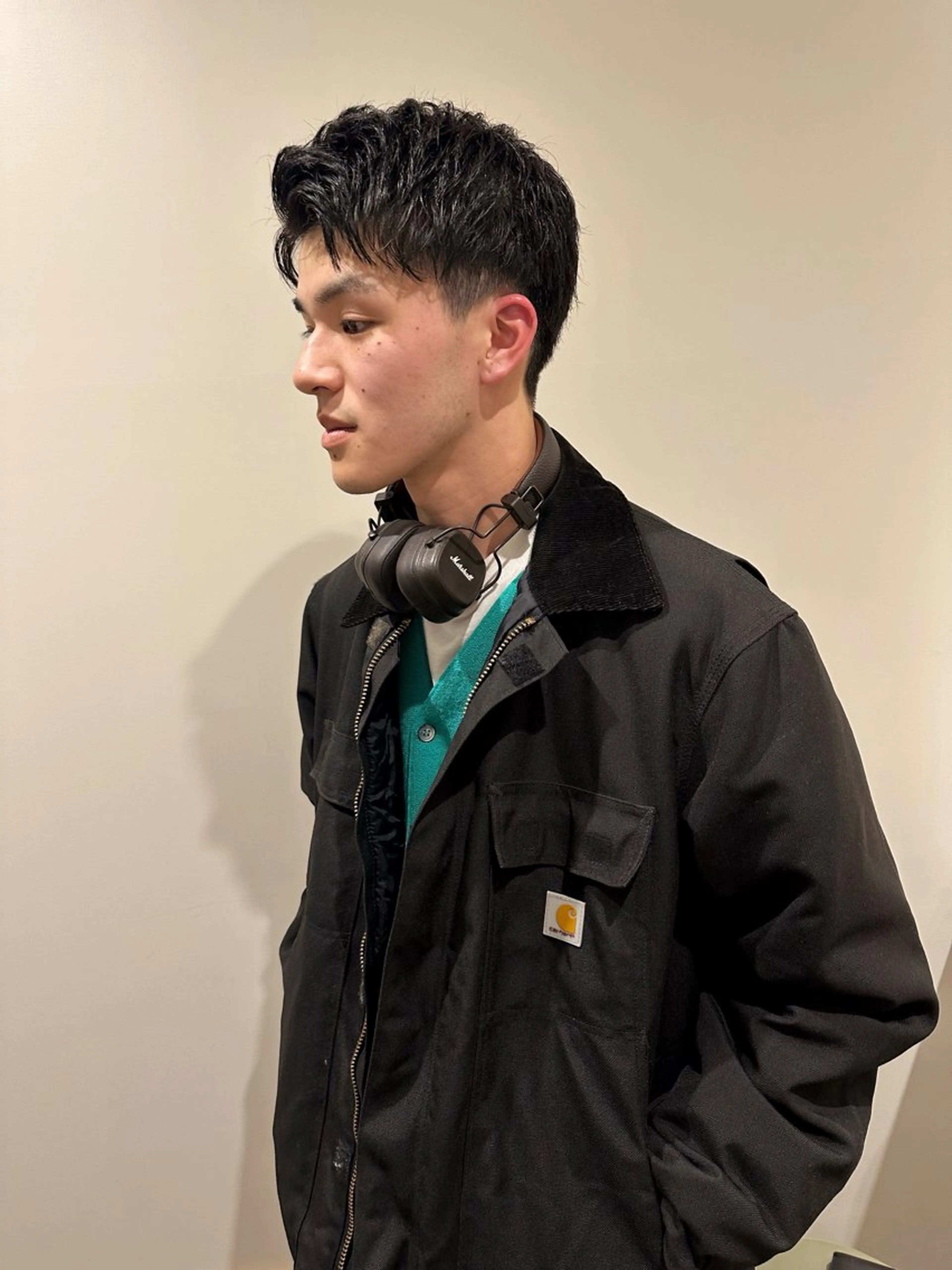 ショート メンズ カット hibiki/セット /透明感カラーのヘアスタイル