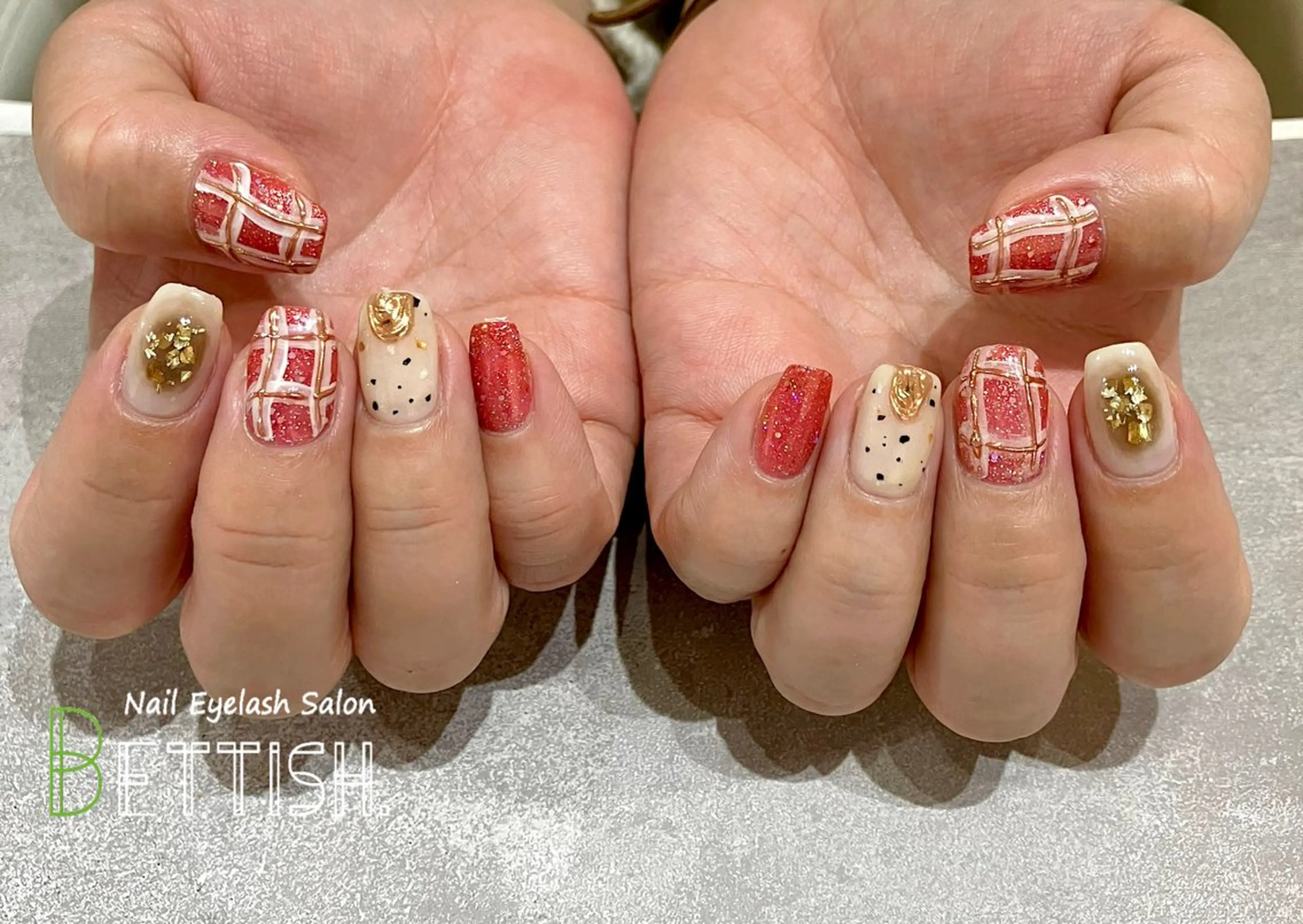 ネイル キラキラネイル ラメ(グリッター) BETTISH. KUMIKO☺︎︎のネイルデザイン
