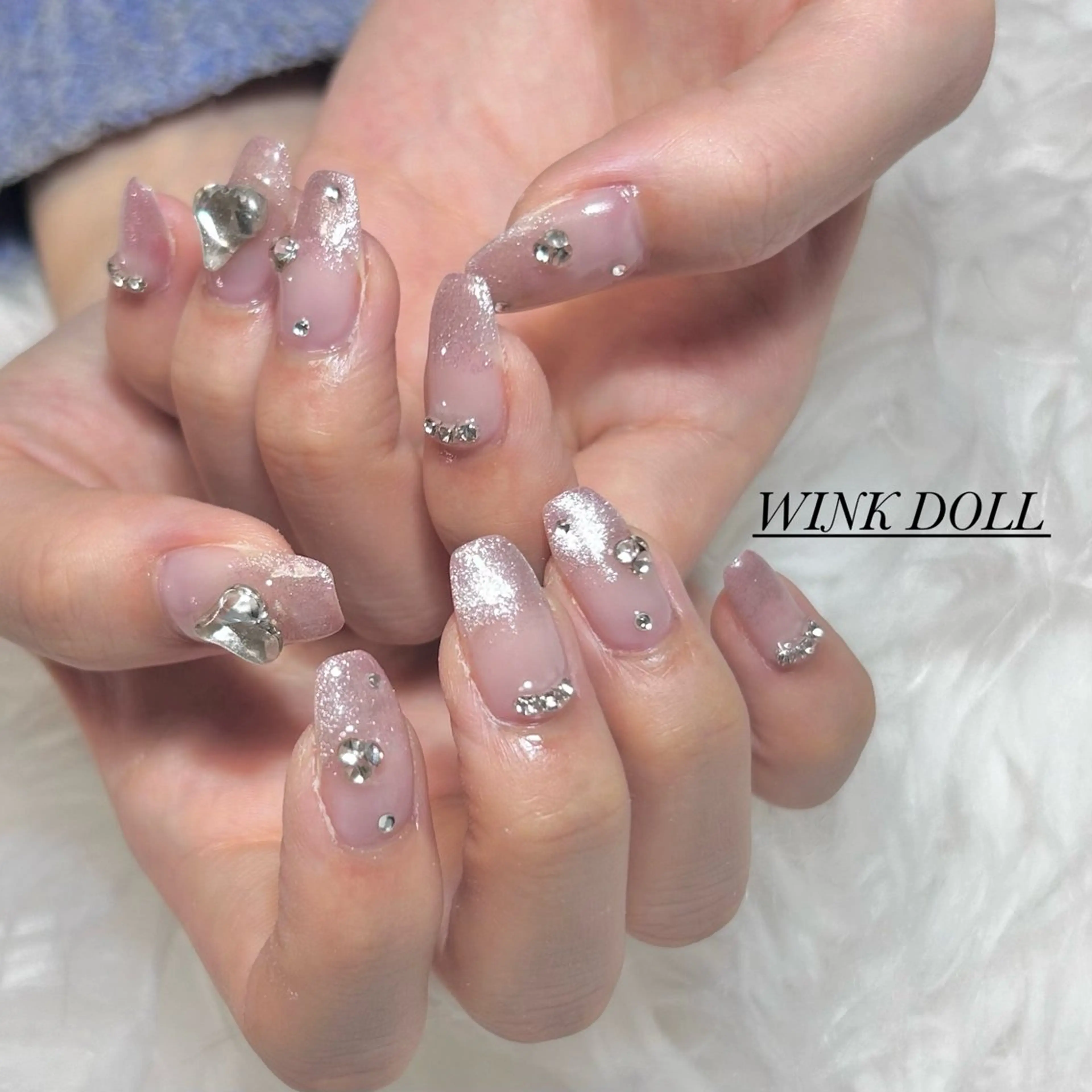 ネイル ハンドネイル WINK DOLL 🌹MIRAIのネイルデザイン