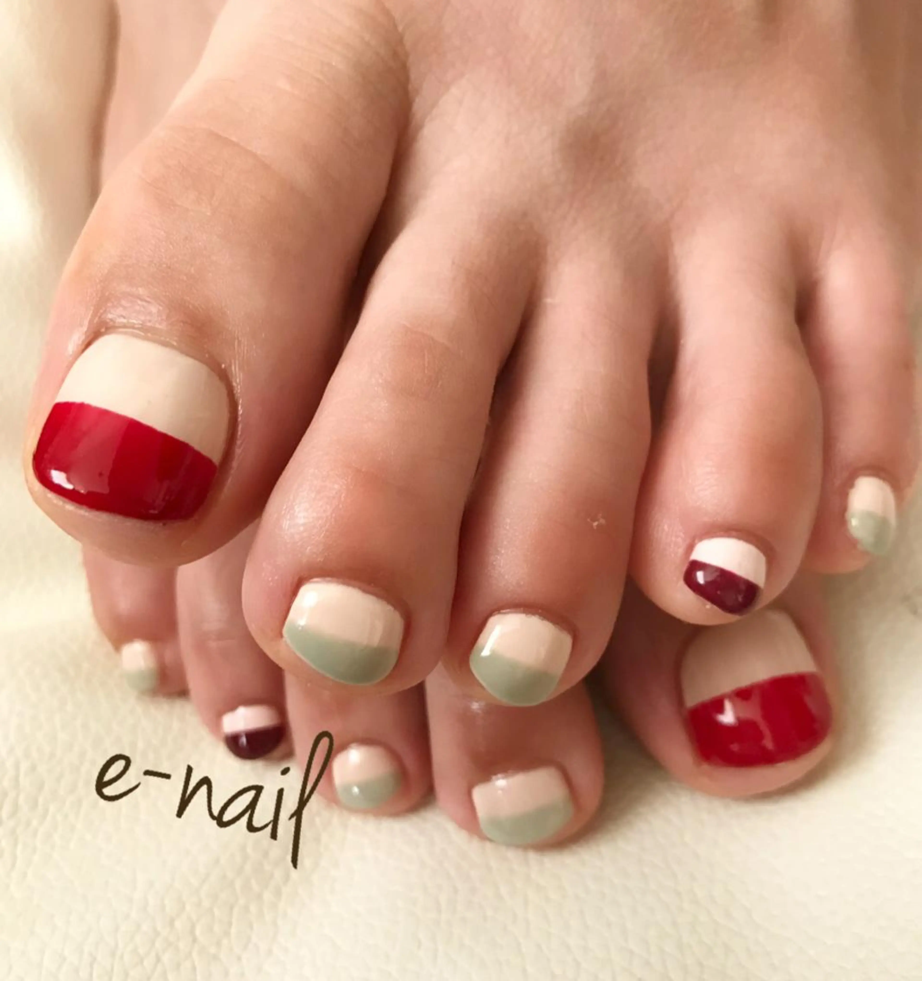 ☆オフケア込み☆キャンペーンデザインフットコースの写真