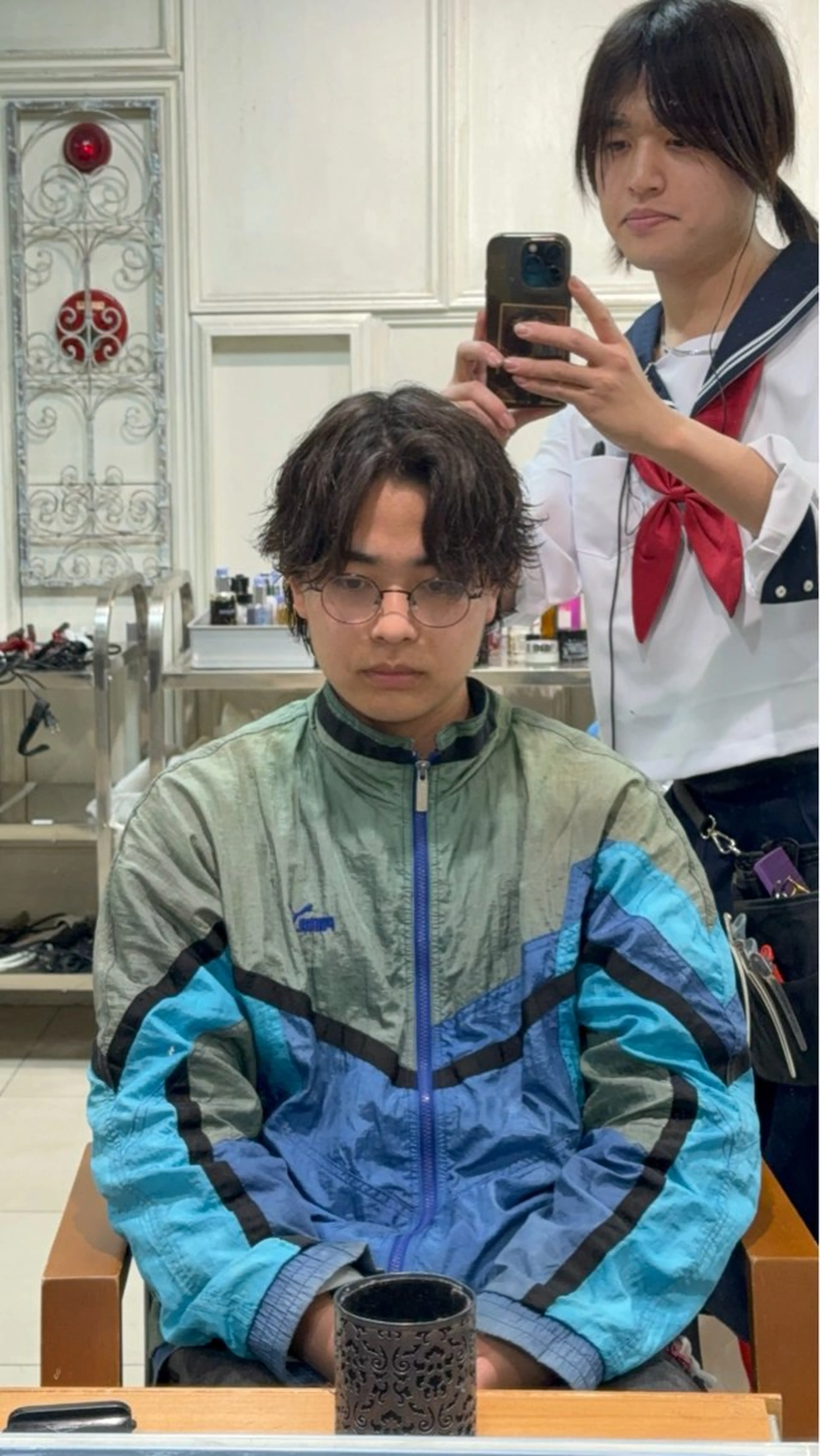 パーマ メンズ メンズパーマ 波巻きパーマ NEXTzer0 メンズカット/パーマのヘアスタイル