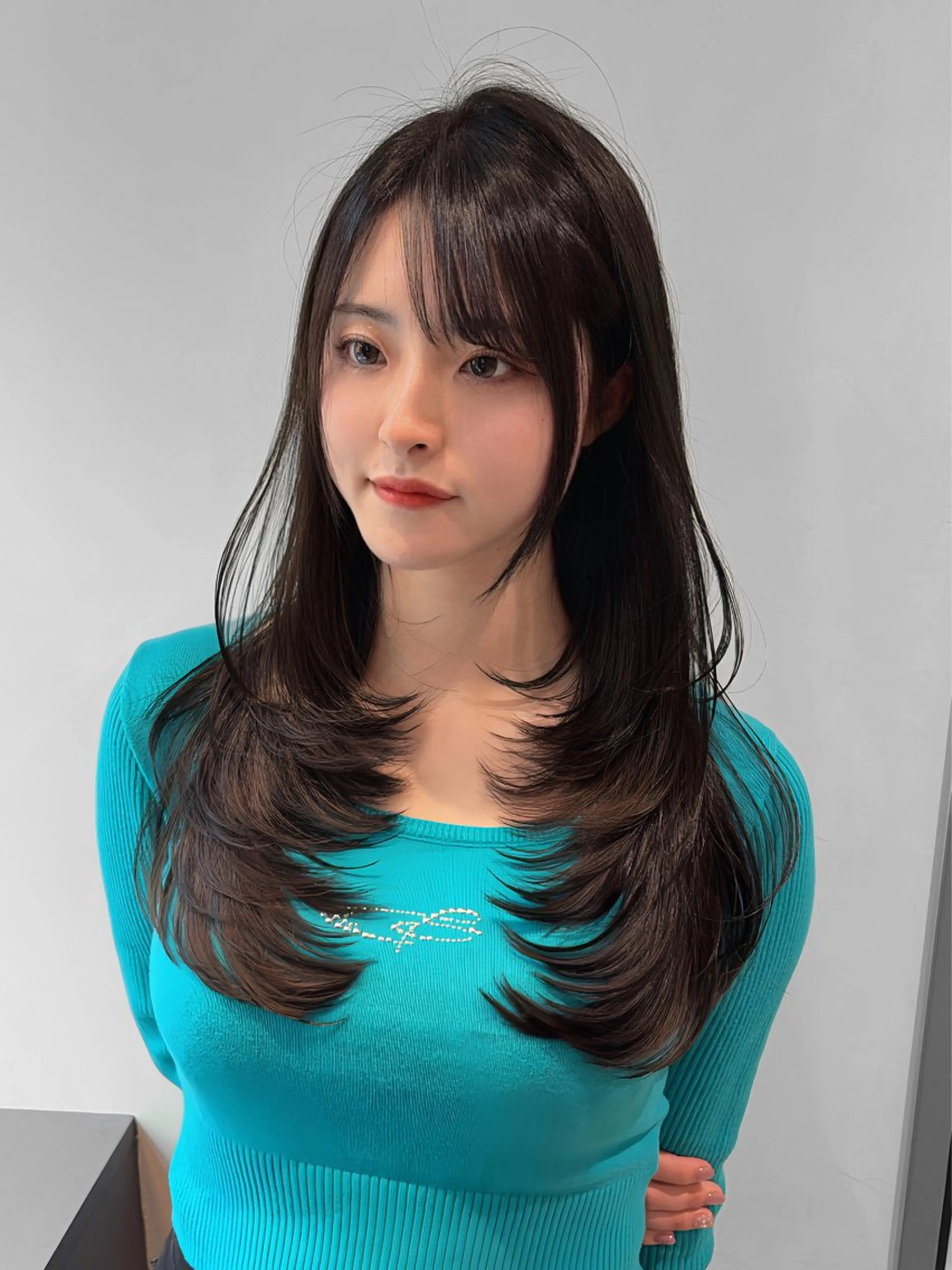 ロング カラー レイヤーカット カット ヘアカラー トリートメント 🥇KEN /レイヤー/カラーのヘアスタイル