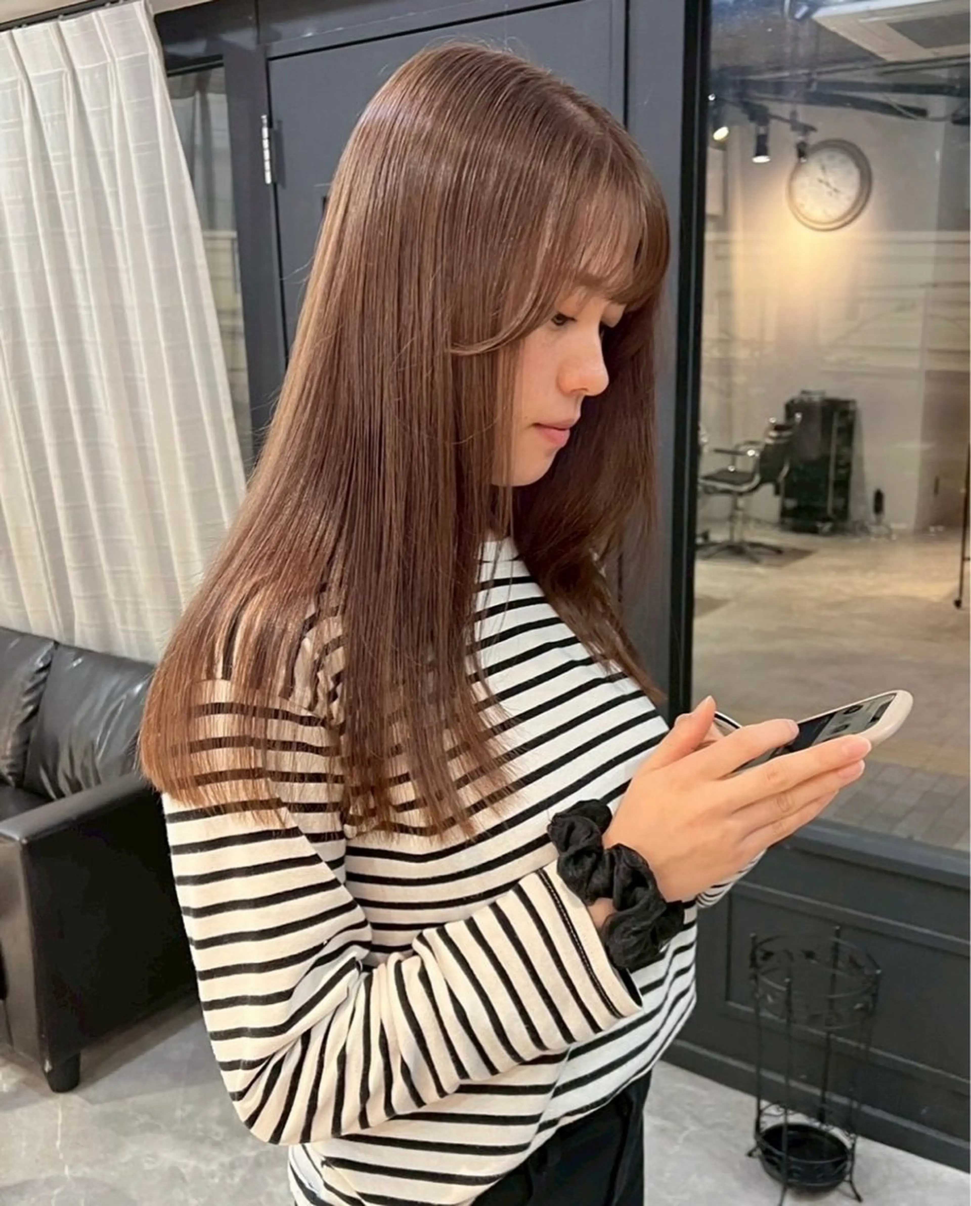 カラー ブラウンカラー 透明感カラー カラーモデル募集中 🫧リオ🫧のヘアスタイル