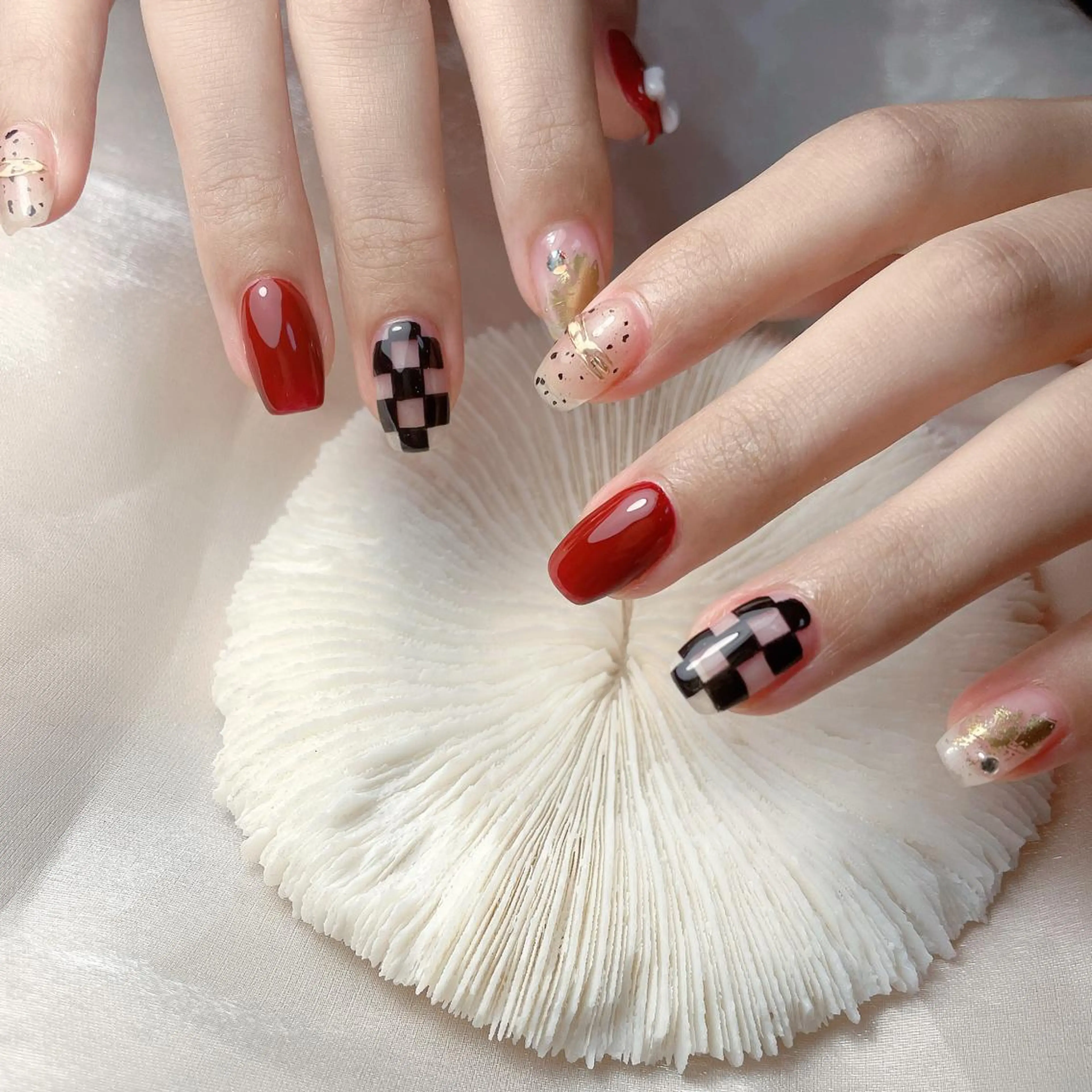 ネイル M🌷nail 長さだし専門店のネイルデザイン