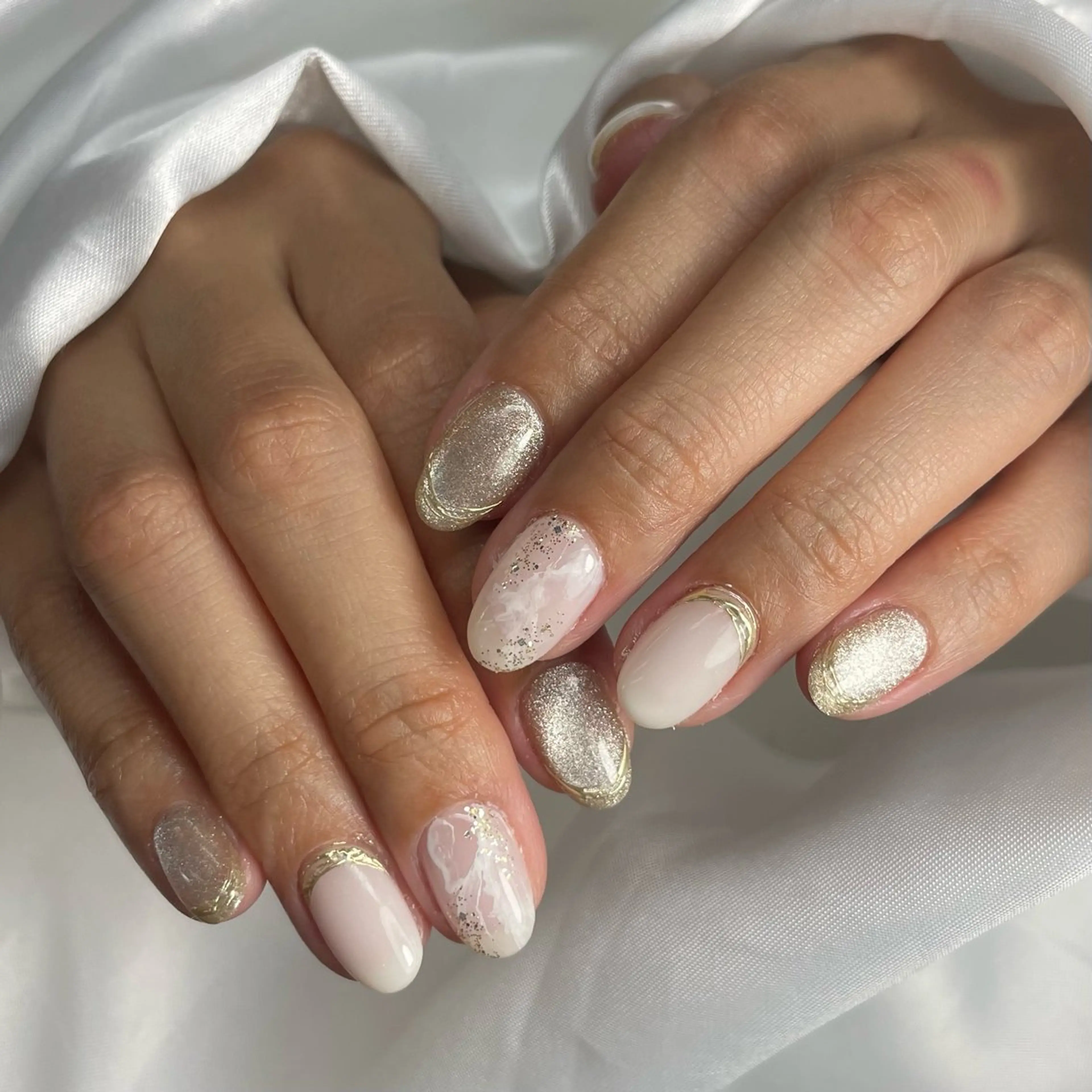 ネイル ハンドネイル フットネイル Bianca美浜店 Hanaのネイルデザイン