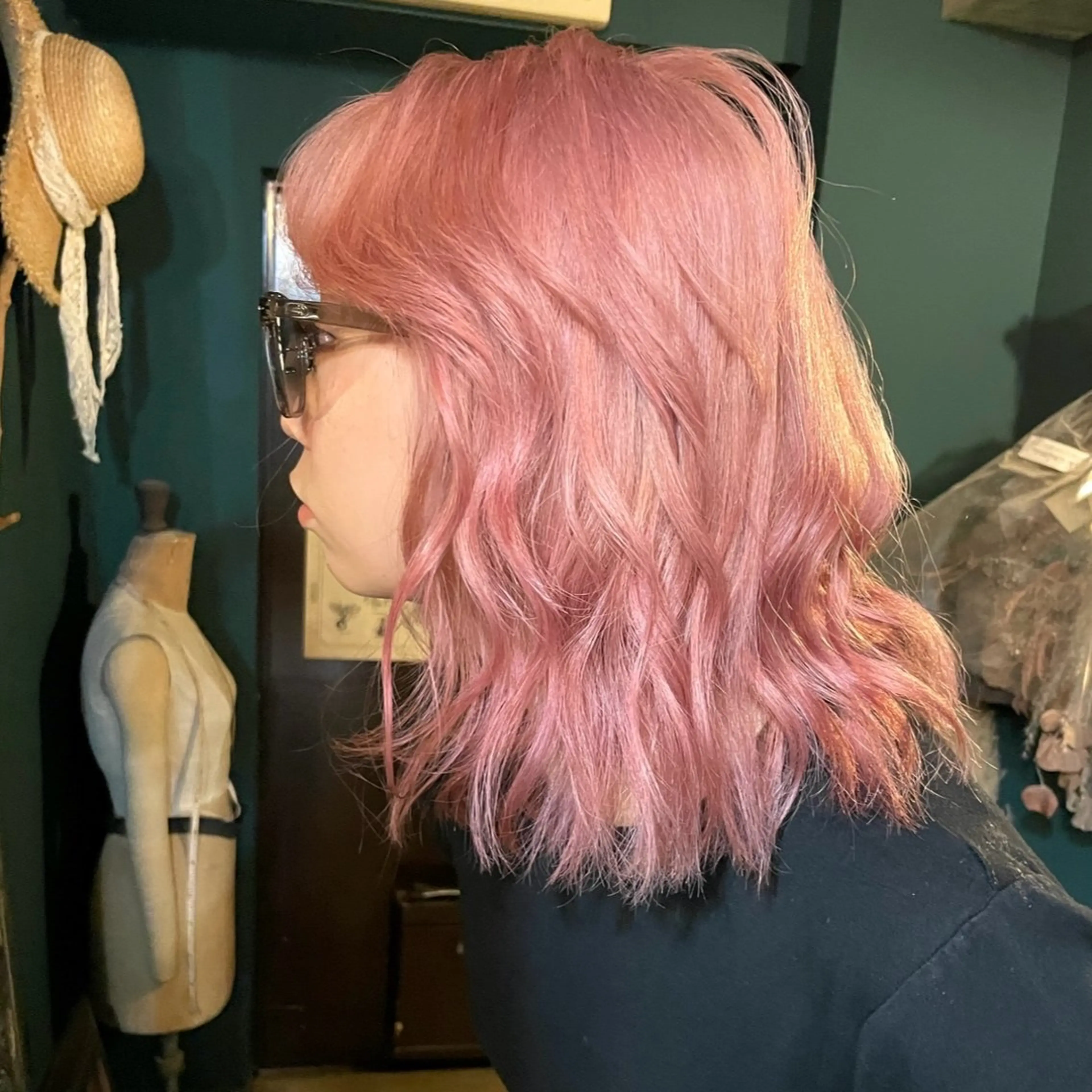 セミロング ヘアカラー vivre libreのヘアスタイル