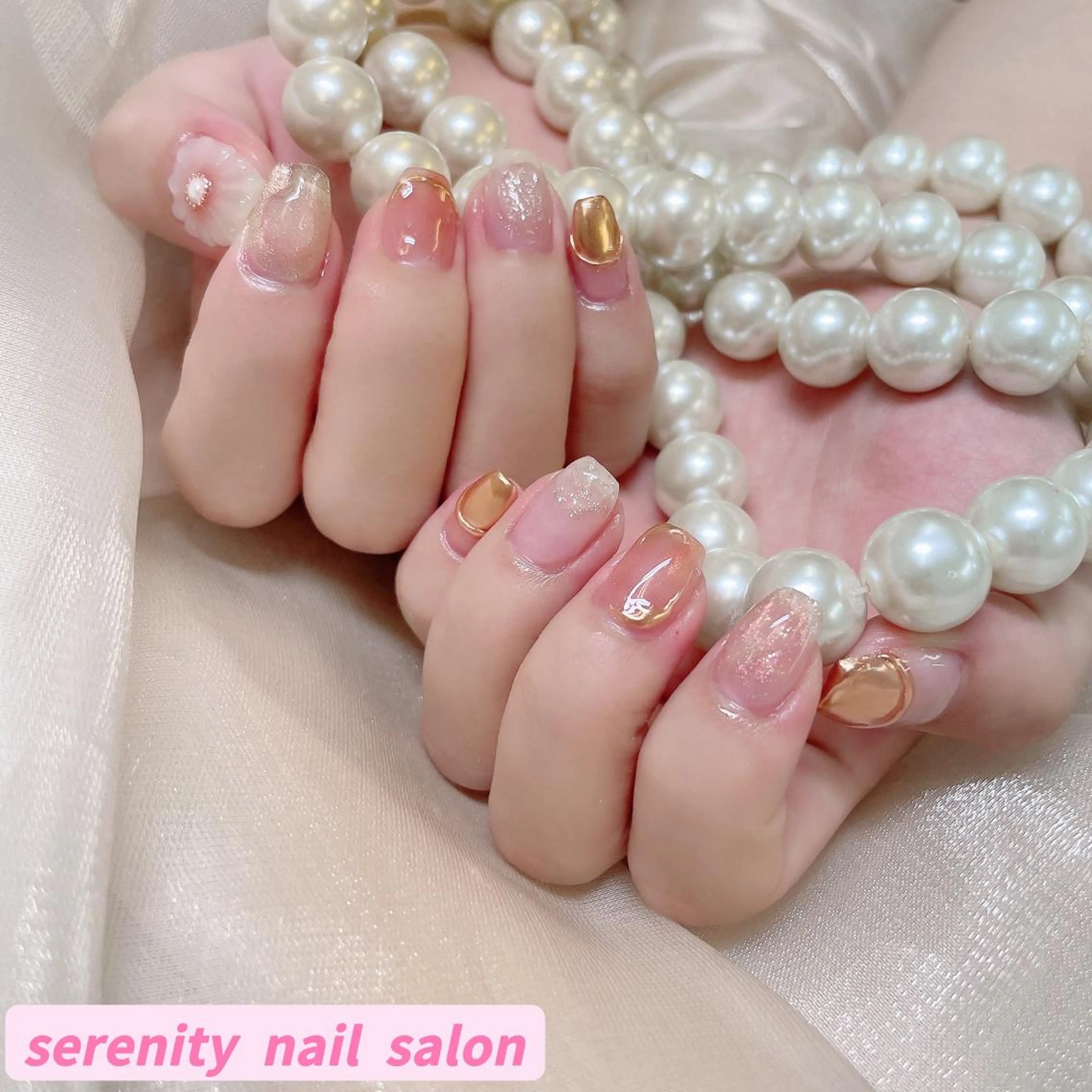 ネイル ハンドネイル ハンドケア ✨Serenity Nail salonのネイルデザイン