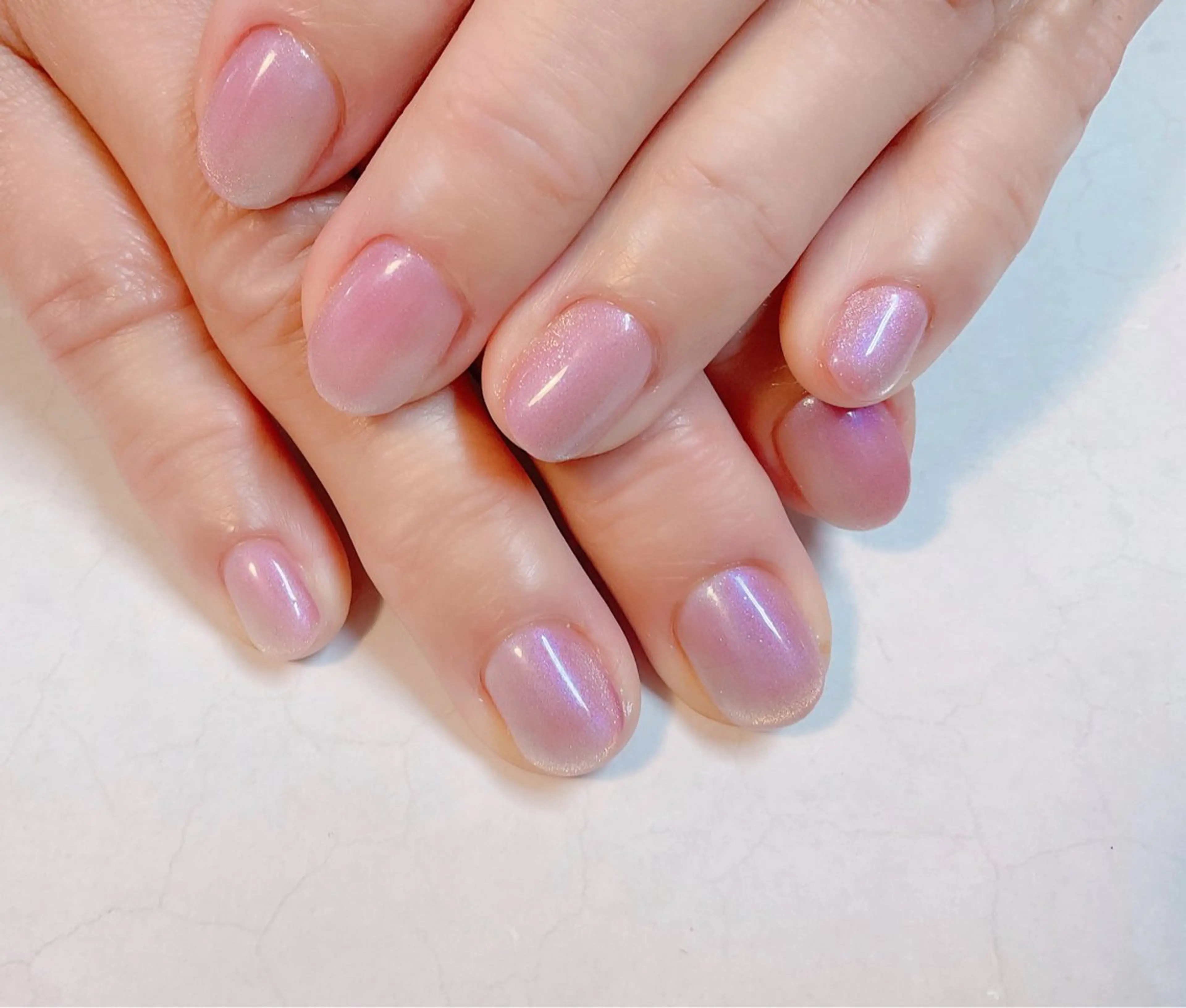 ネイル ワンカラーネイル ショートネイル ハンドネイル CHITCHAT nailのネイルデザイン