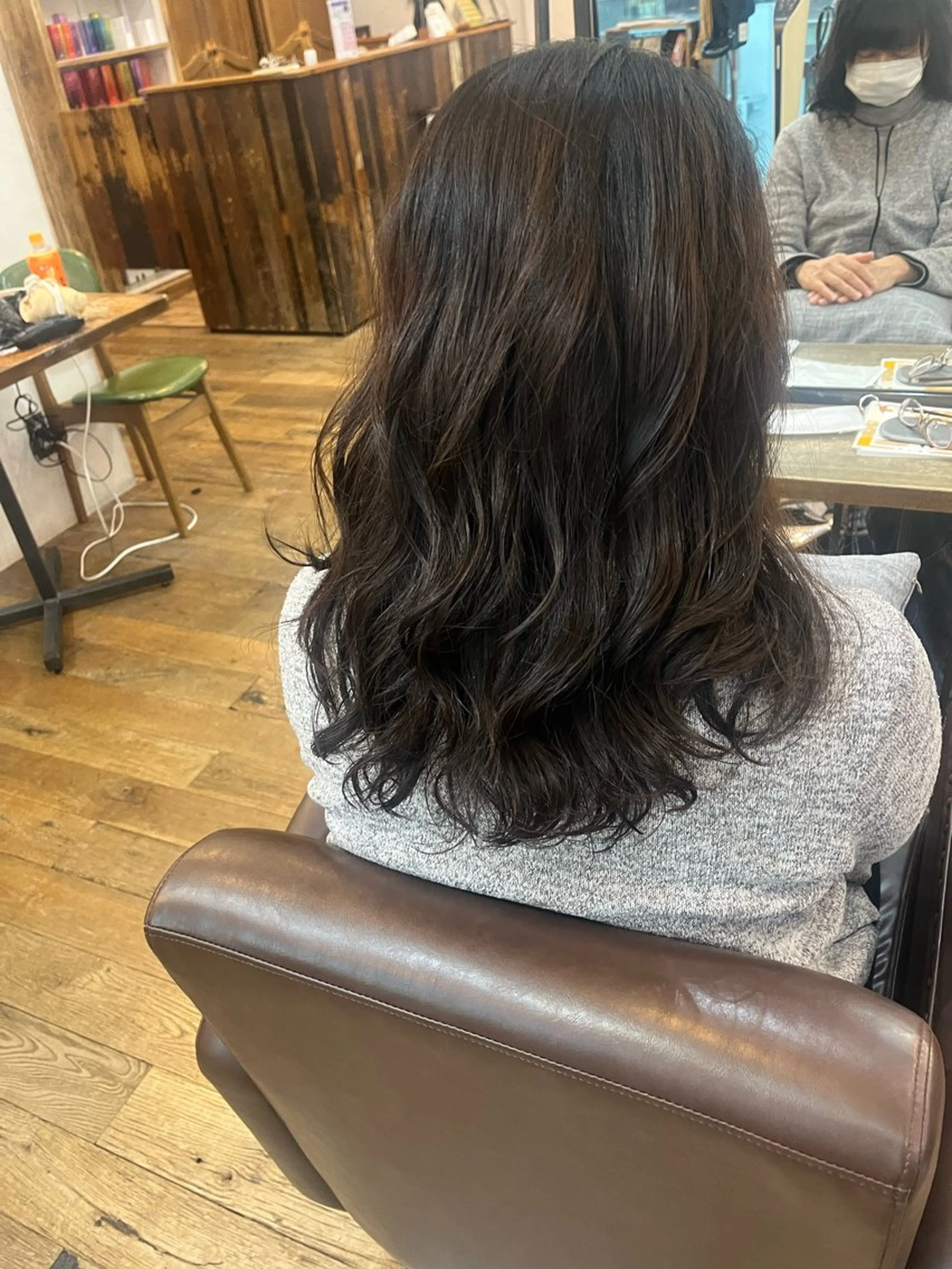 パーマ デジタルパーマ 東茉央/ブリーチ リタッチ🧸銀座のヘアスタイル