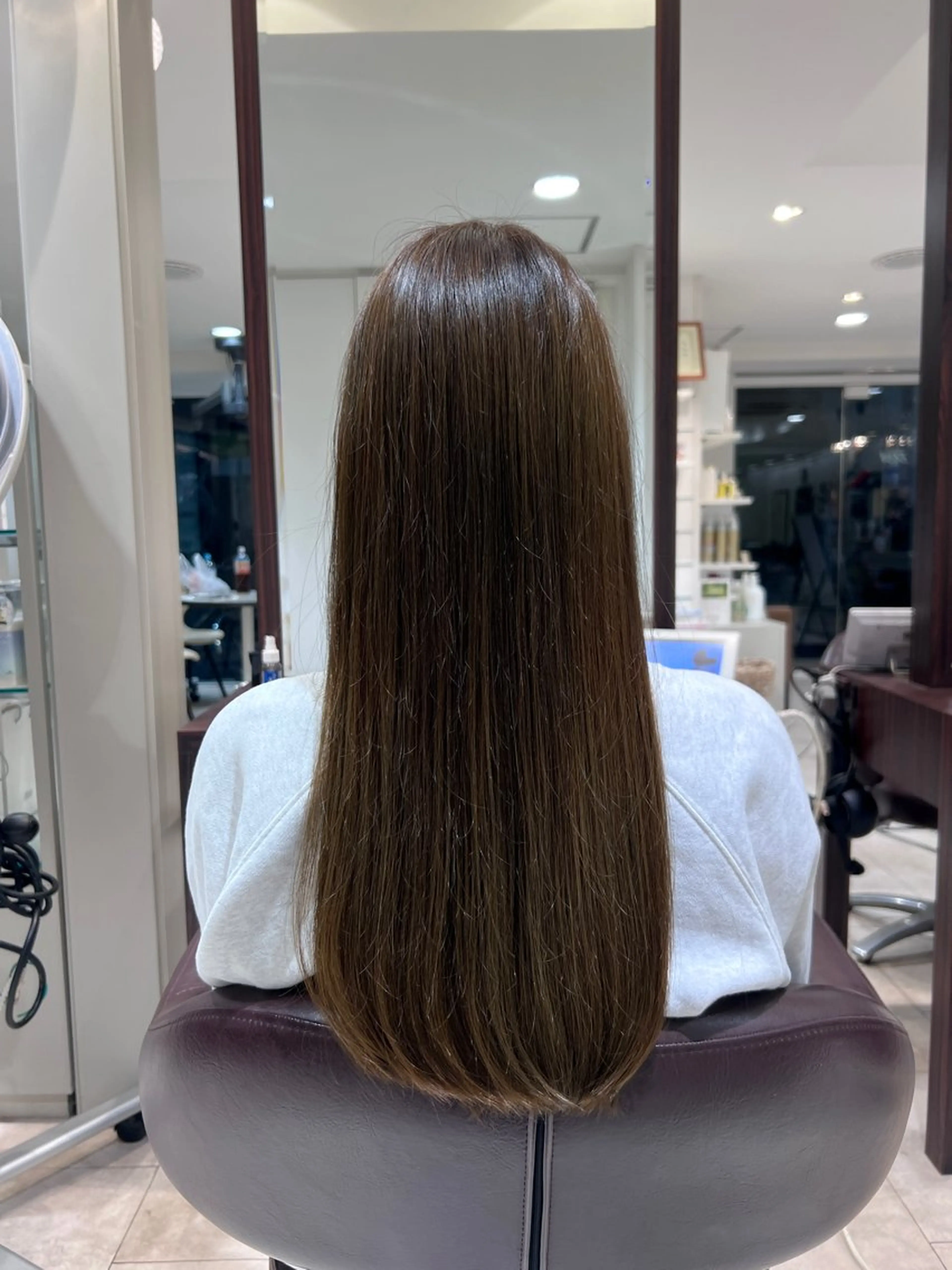 ロング トリートメント 鎌田 唯斗のヘアスタイル