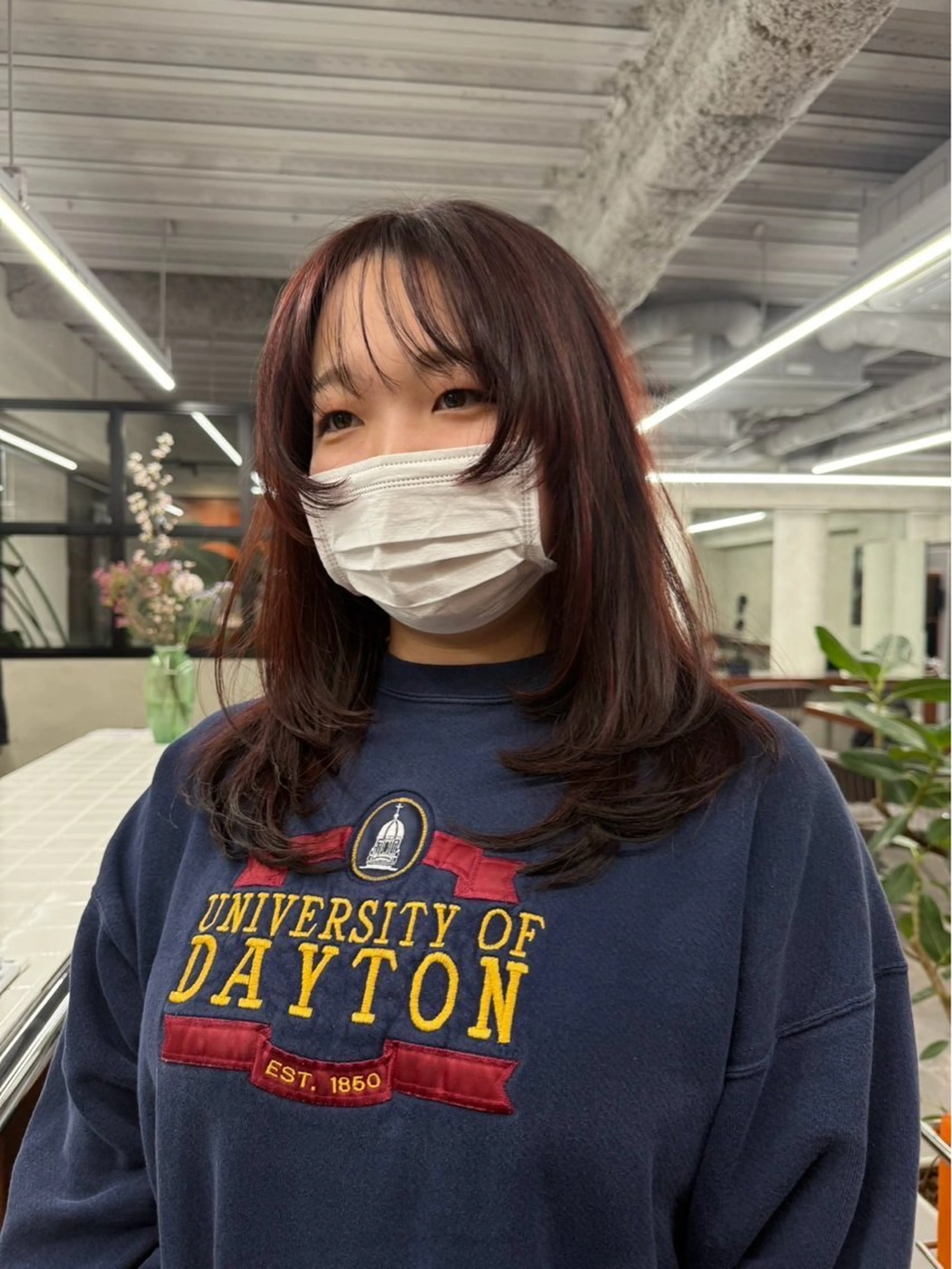 🌈初回メニュー🌈ブリーチなしダブルカラー+3stepトリートメント+無料前髪カット付き⭕️【ダブルカラー】の写真