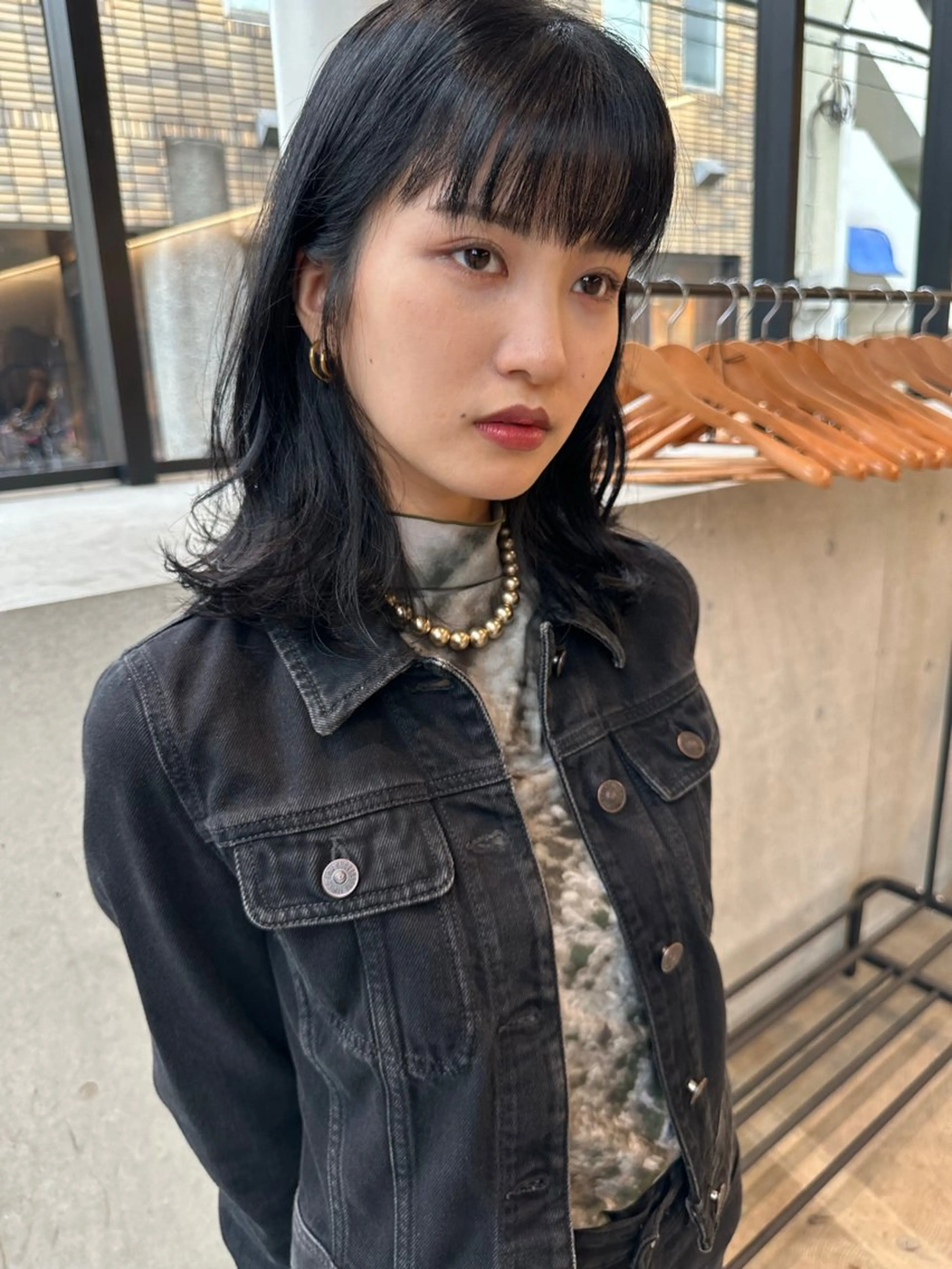 ミディアム カラー カット ヘアカラー お悩み解決パーマ hana🩰のヘアスタイル