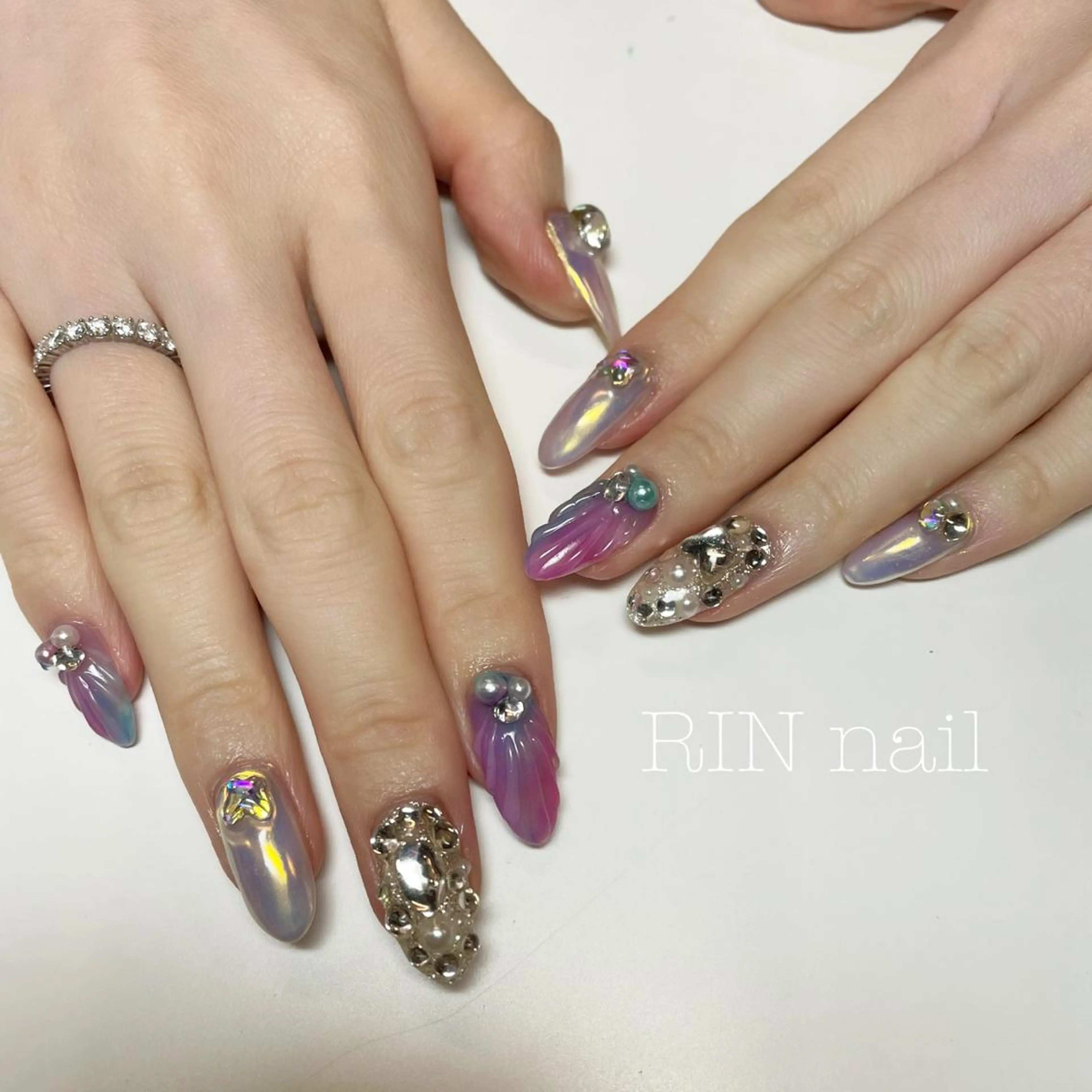 ネイル ハンドネイル ハンドケア RIN HOMEnailのネイルデザイン