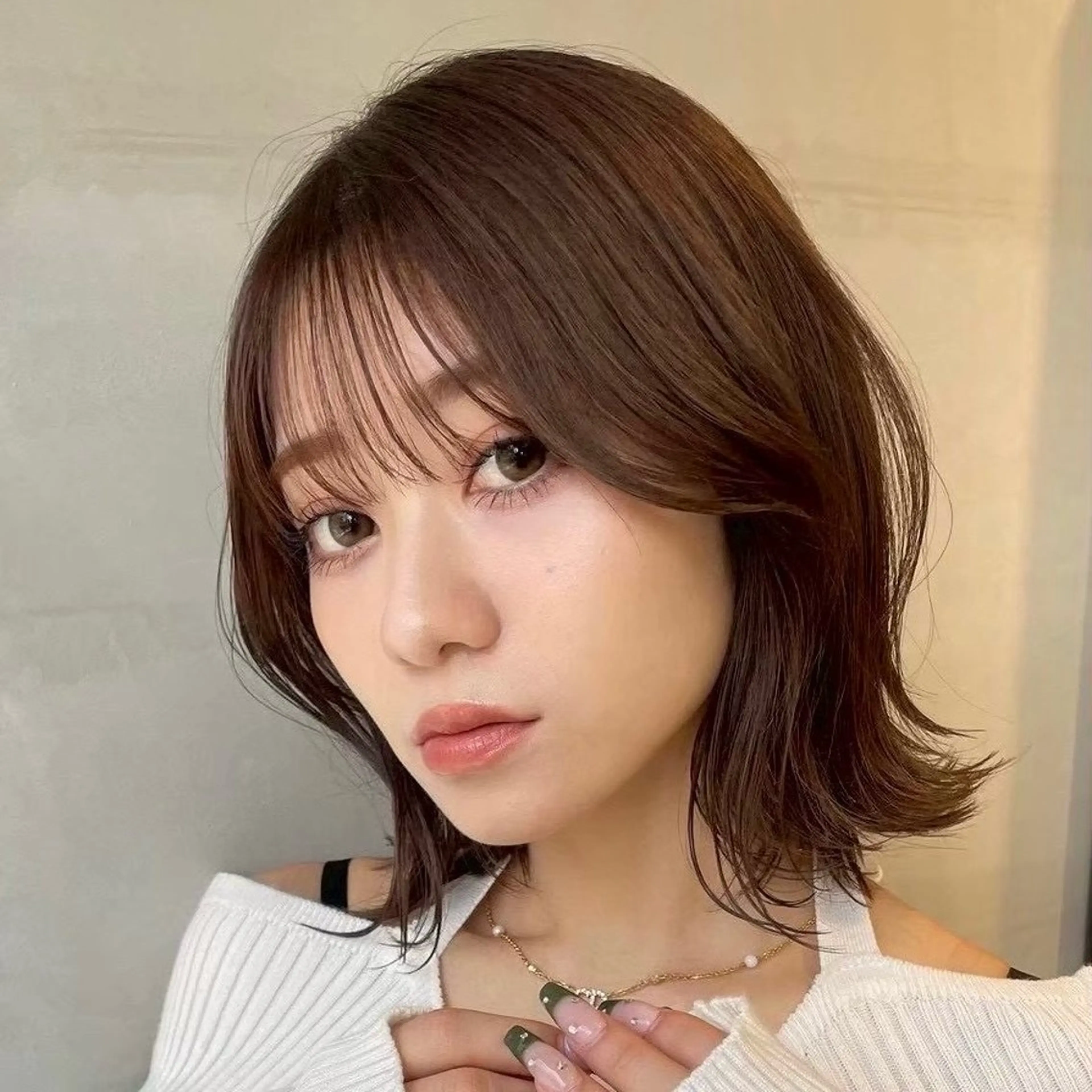 ショート nao 艶カラー🌙* :ﾟのヘアスタイル