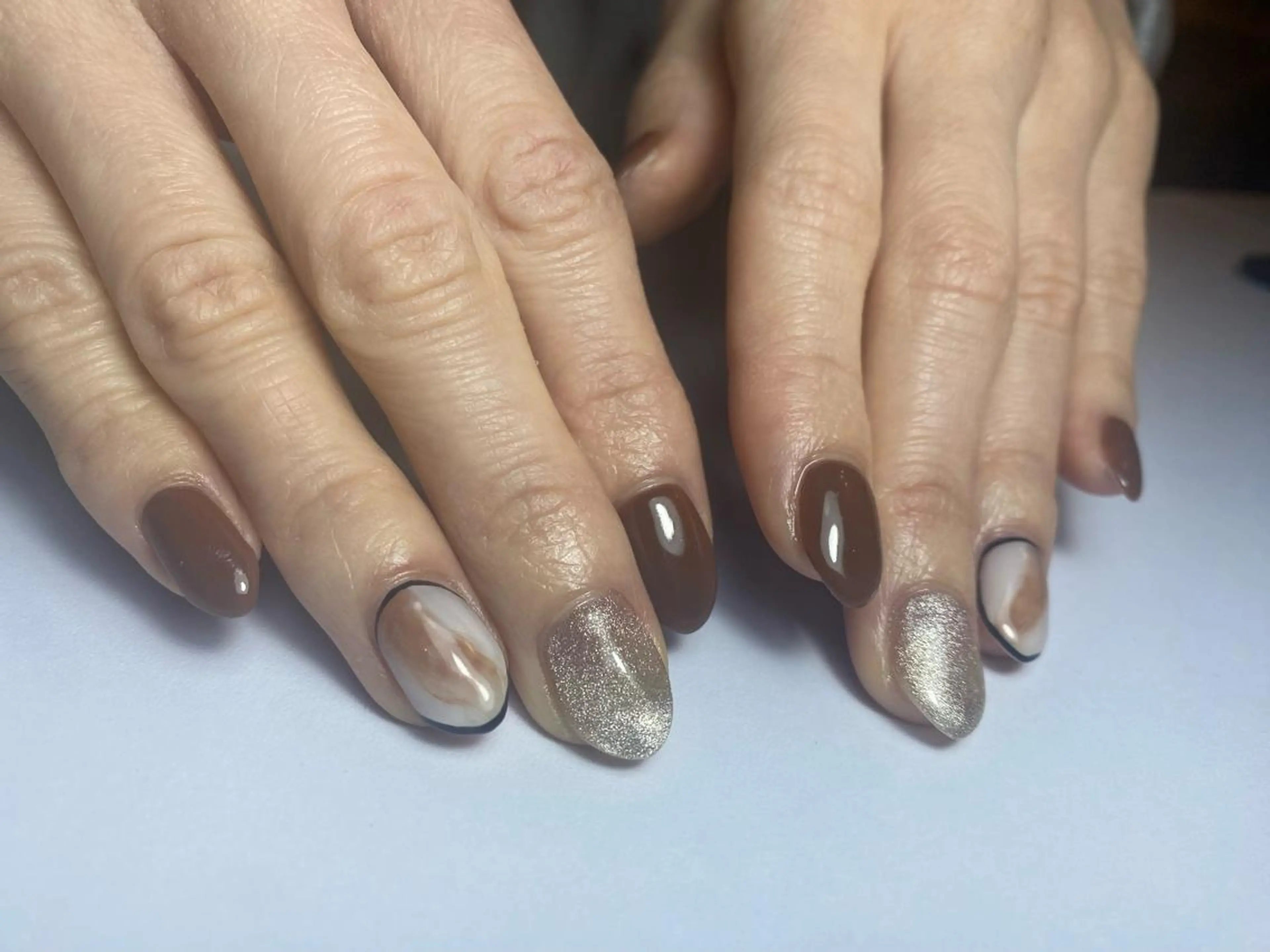 ミディアム shandy nailのネイルデザイン