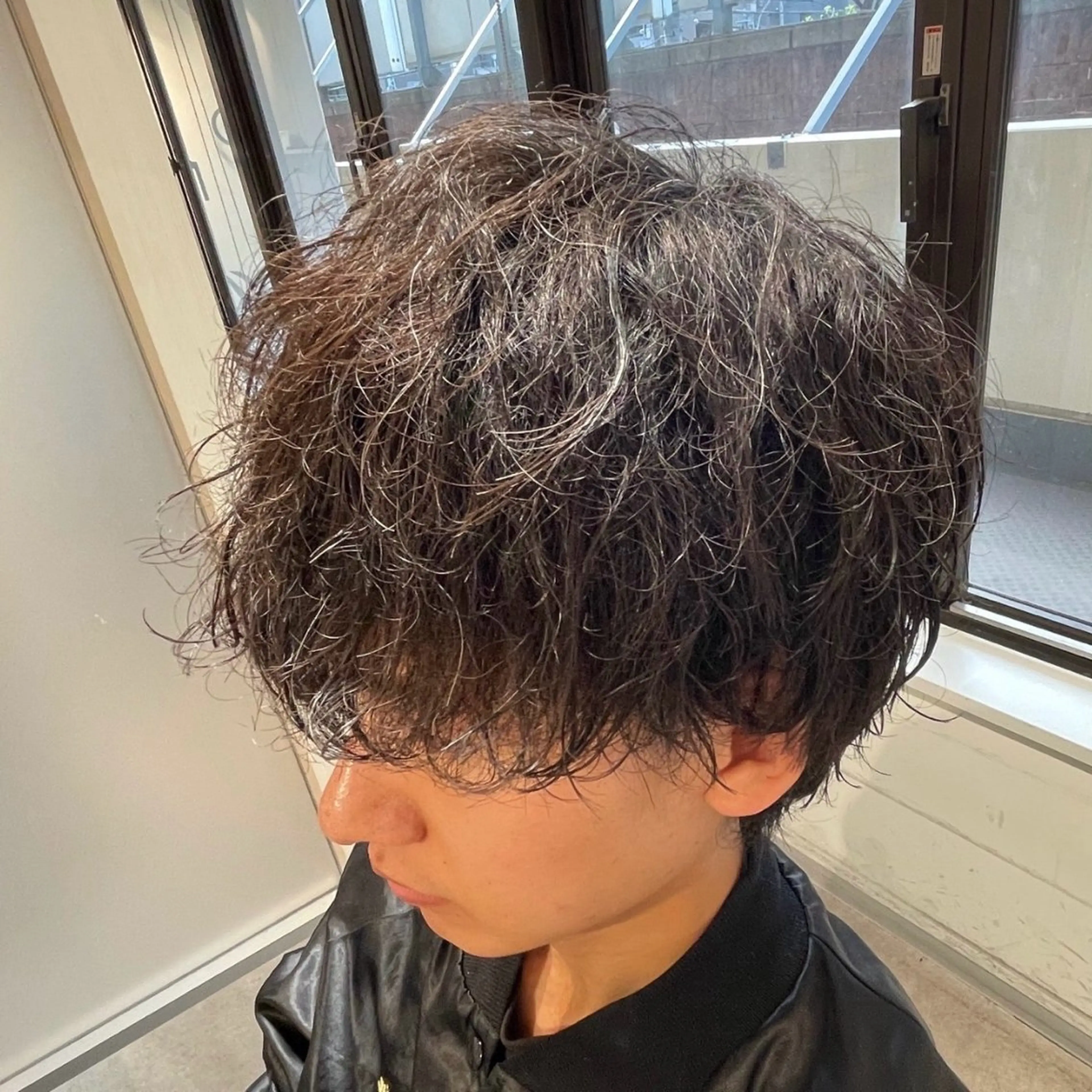メンズ RUKA👱🏻 メンズカットパーマのヘアスタイル