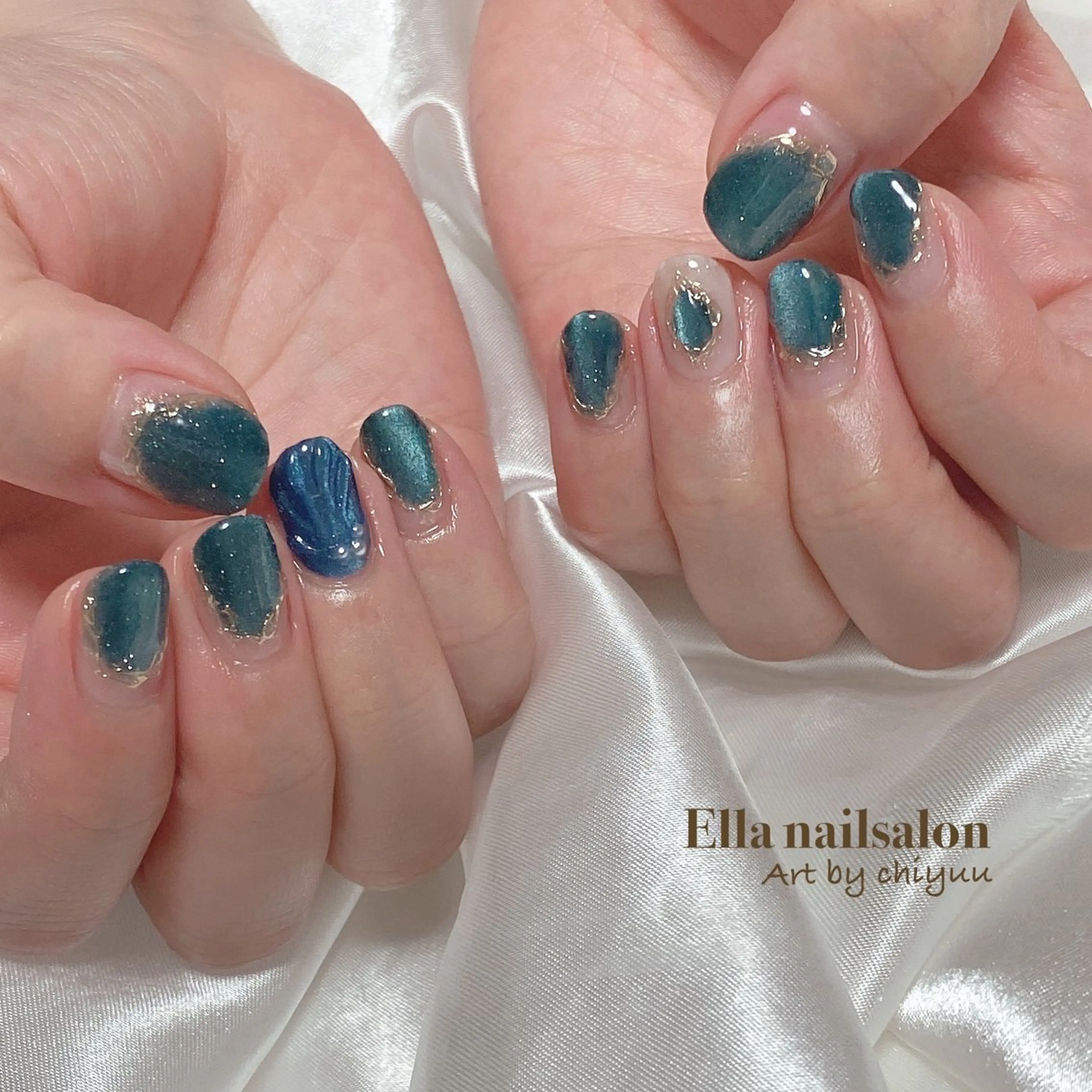 ネイル ハンドネイル フットネイル Ella nail ちゆうのネイルデザイン