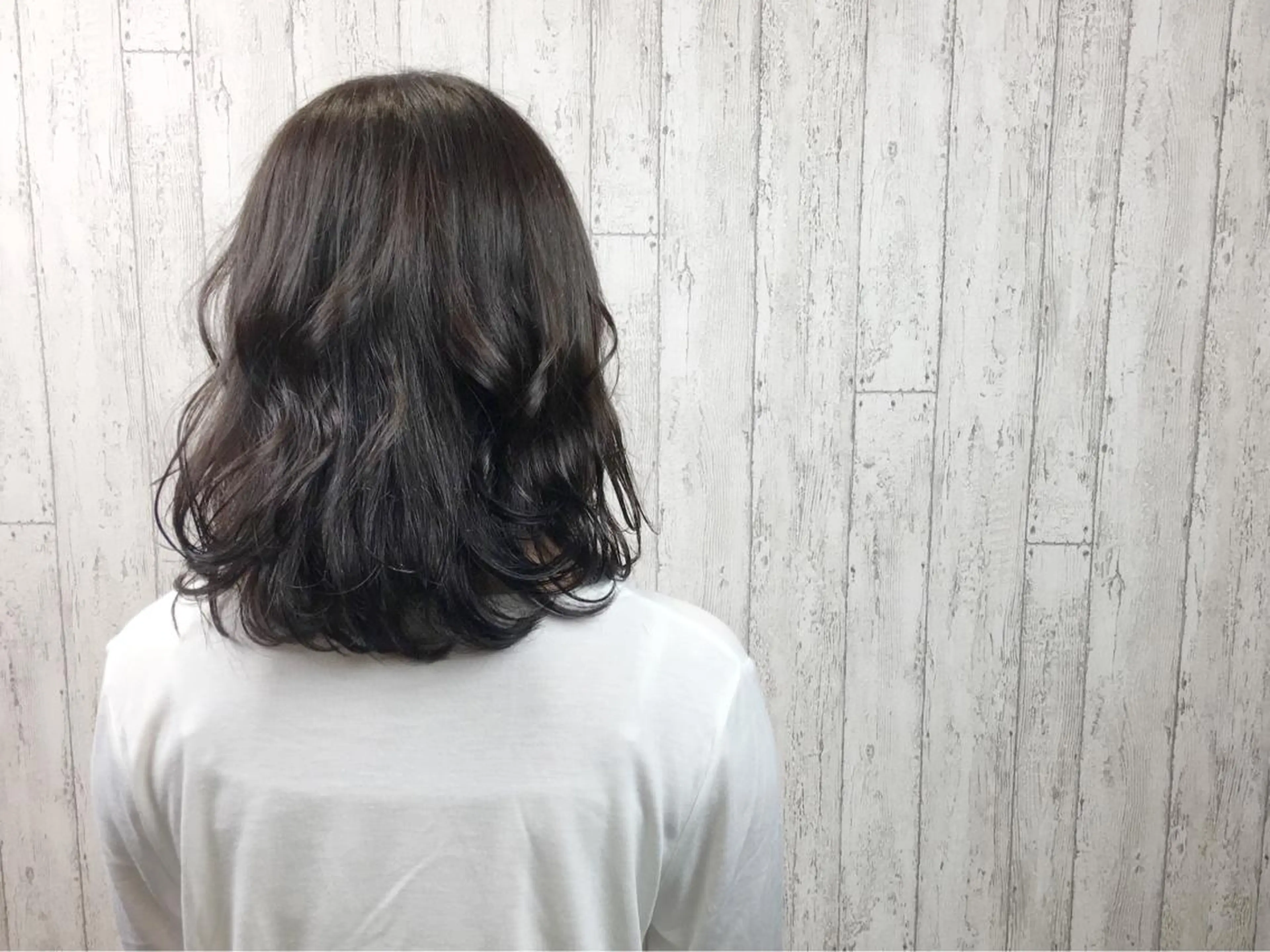 ミディアム カラー カット ヘアカラー カット/メンズカット 藤田麻衣のヘアスタイル