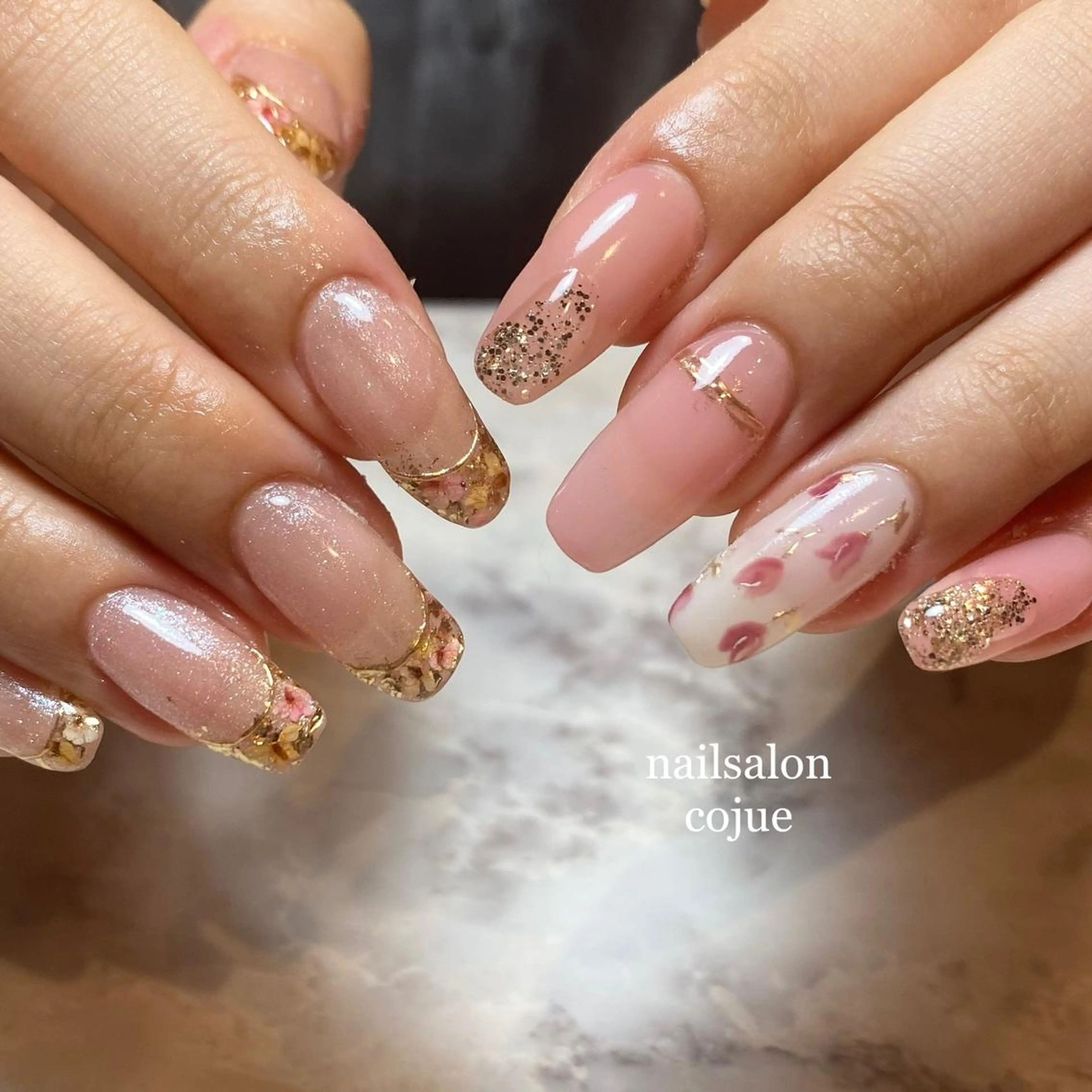 ネイル 持ち込み nailsalon cojue  ERIのネイルデザイン