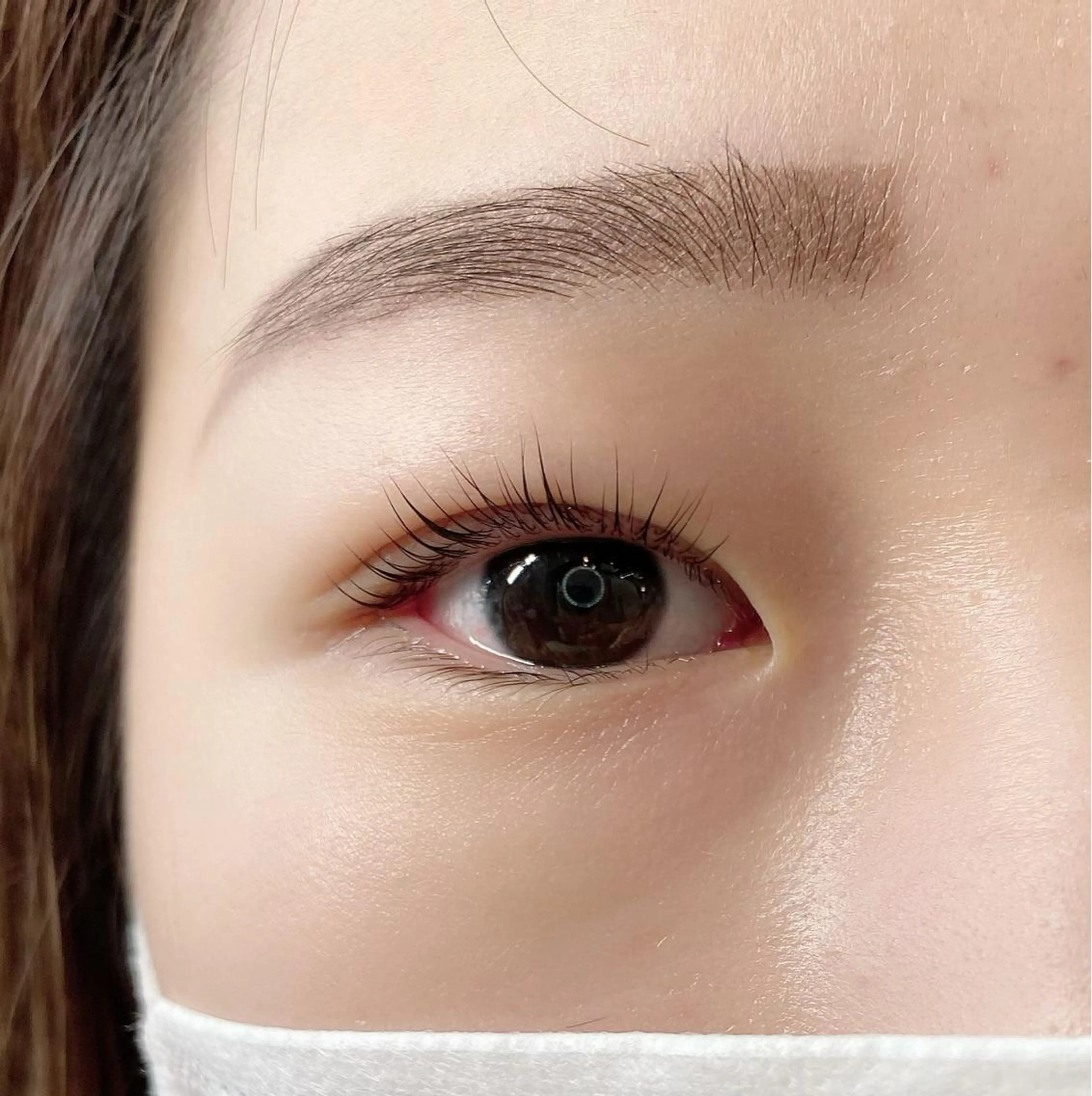 マツエク・マツパ マツパ ﾋﾞｭｰﾃｨ オレンジのマツエク・マツパデザイン