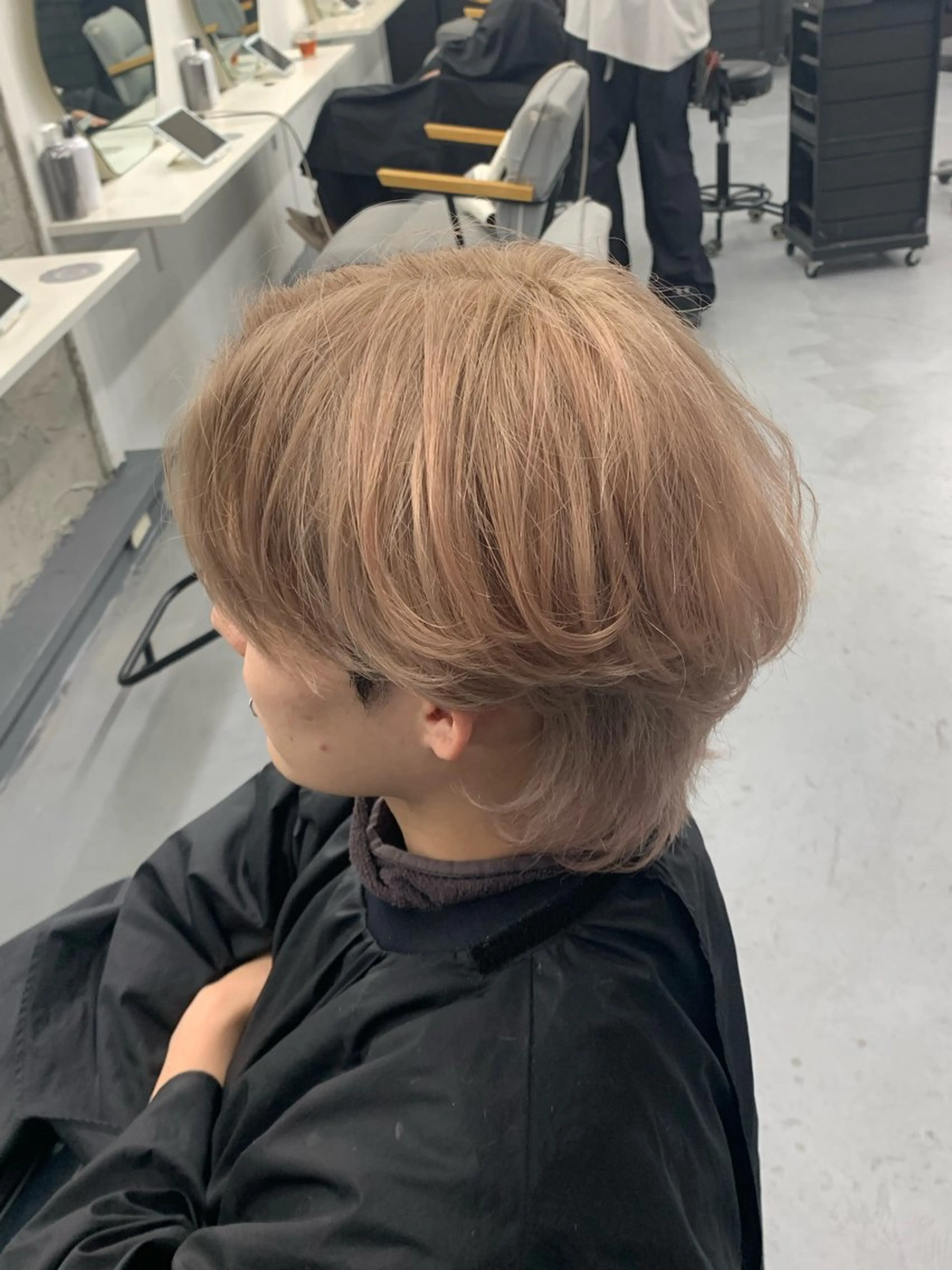 カラー メンズ カット ヘアカラー トリートメント ブリーチ×縮毛矯正 💫だいちのヘアスタイル