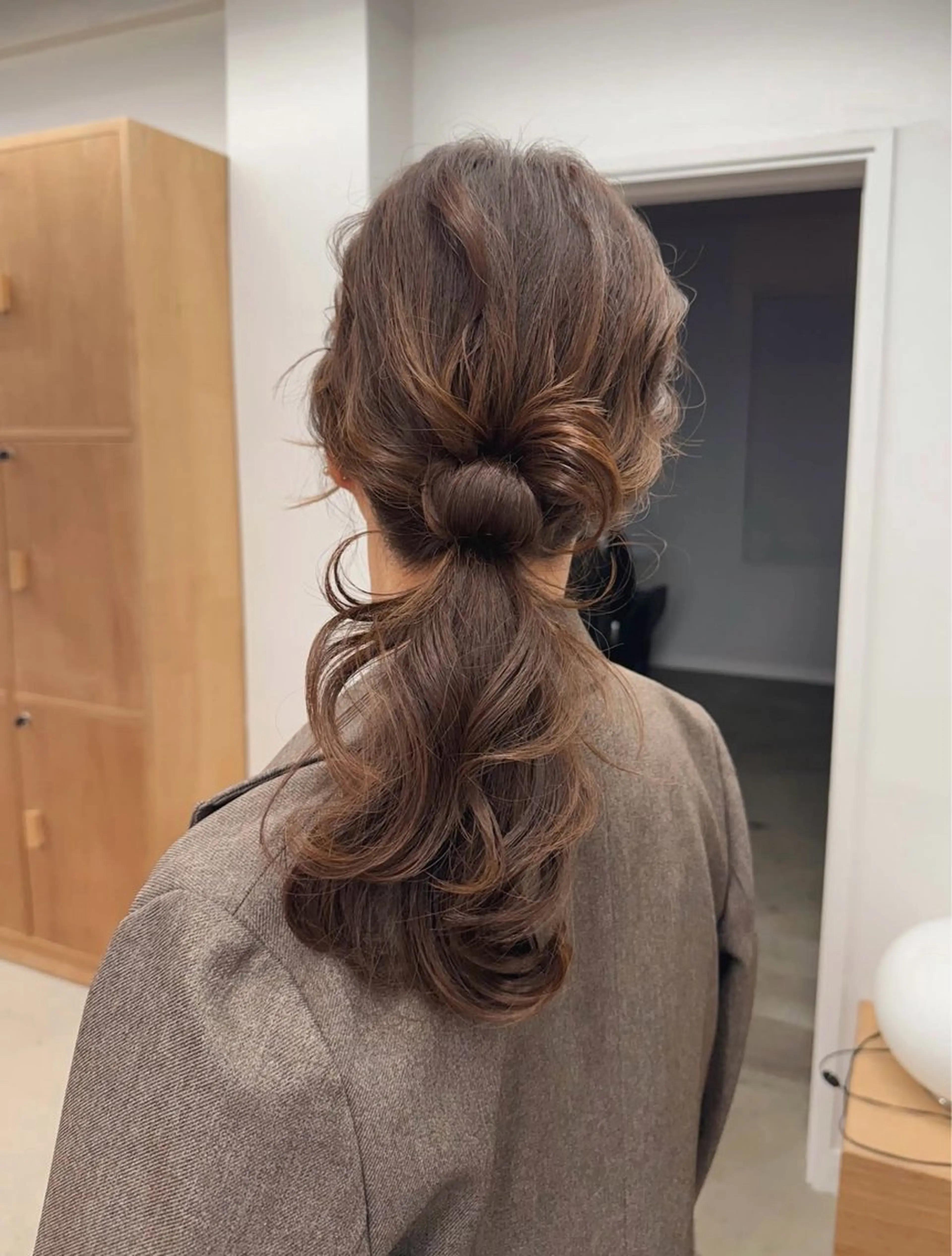 セミロング カラー ヘアアレンジ 坂本 圭太朗のヘアスタイル