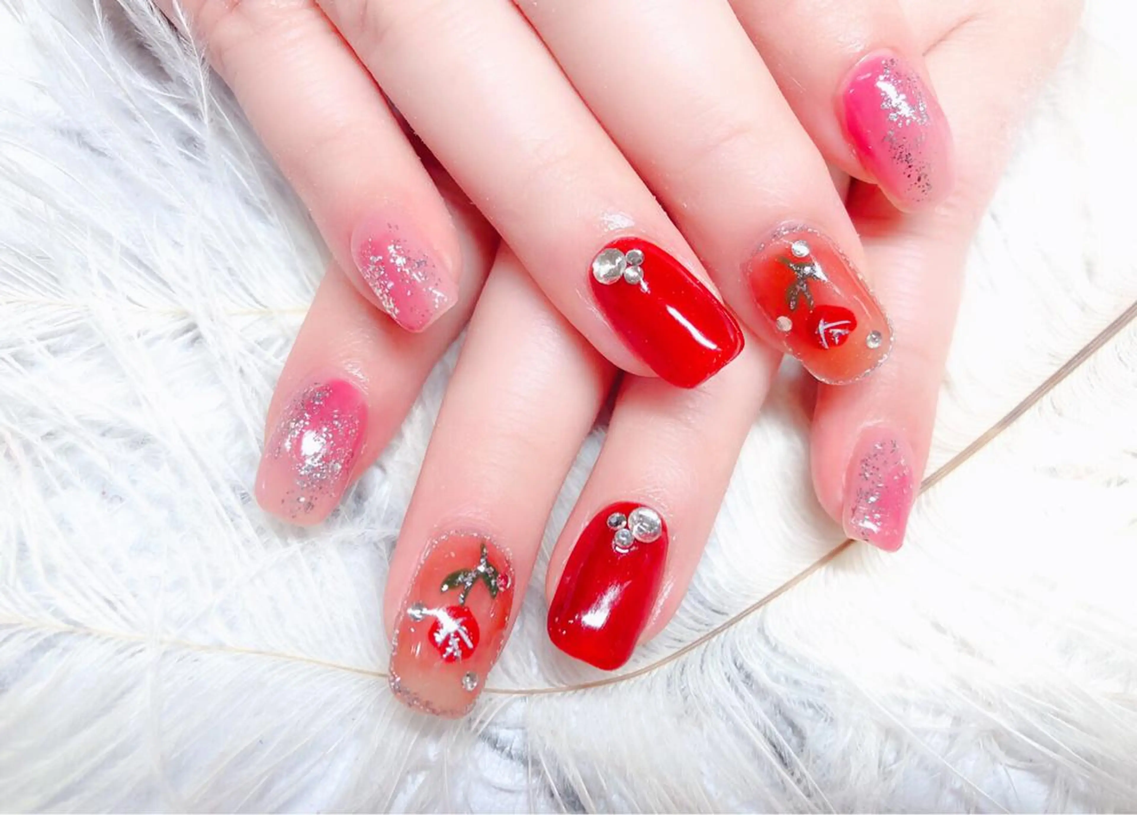 ネイル マジック ミラーのネイルデザイン