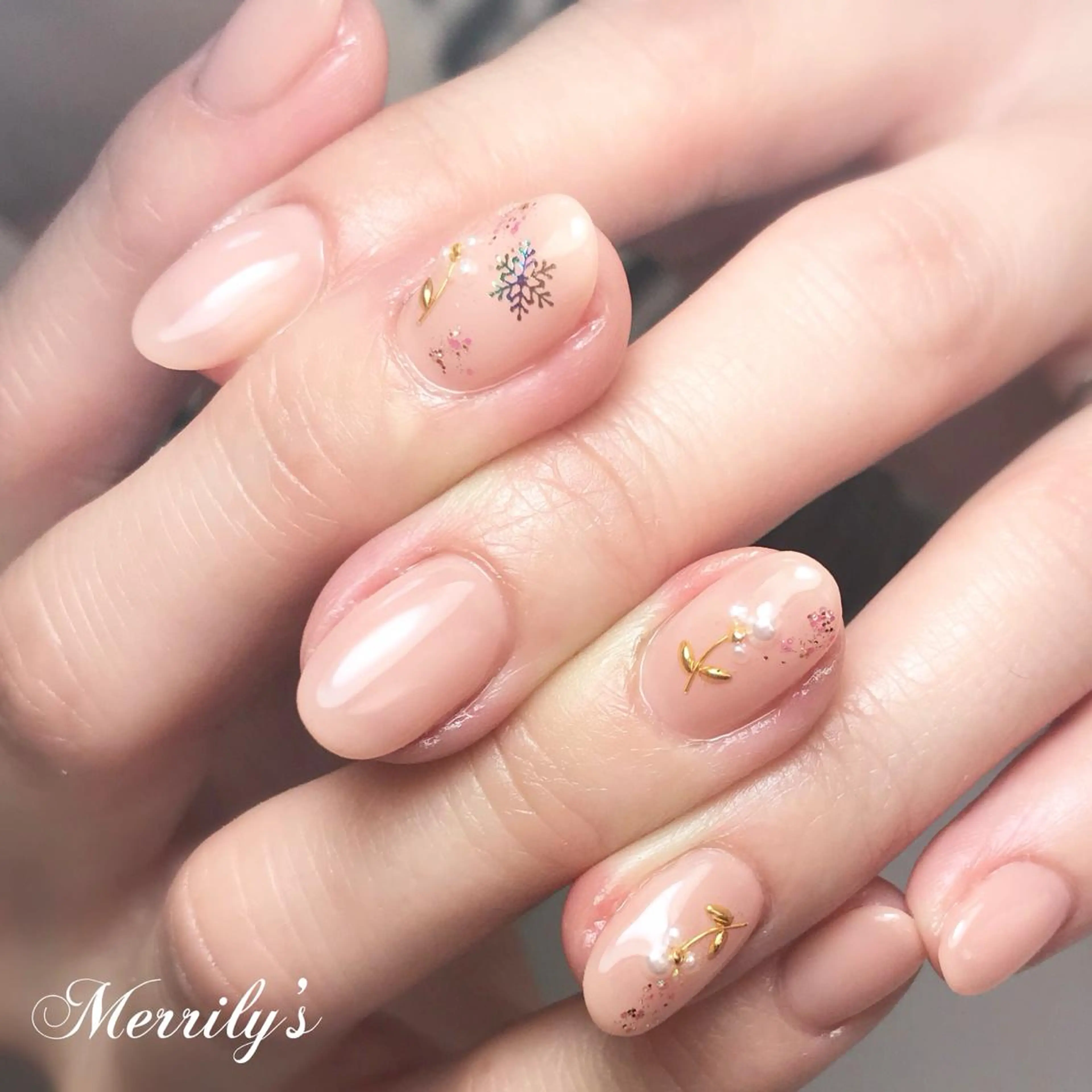 ネイル Merrily's所属・Merrily's Hagi Minaのネイルデザイン