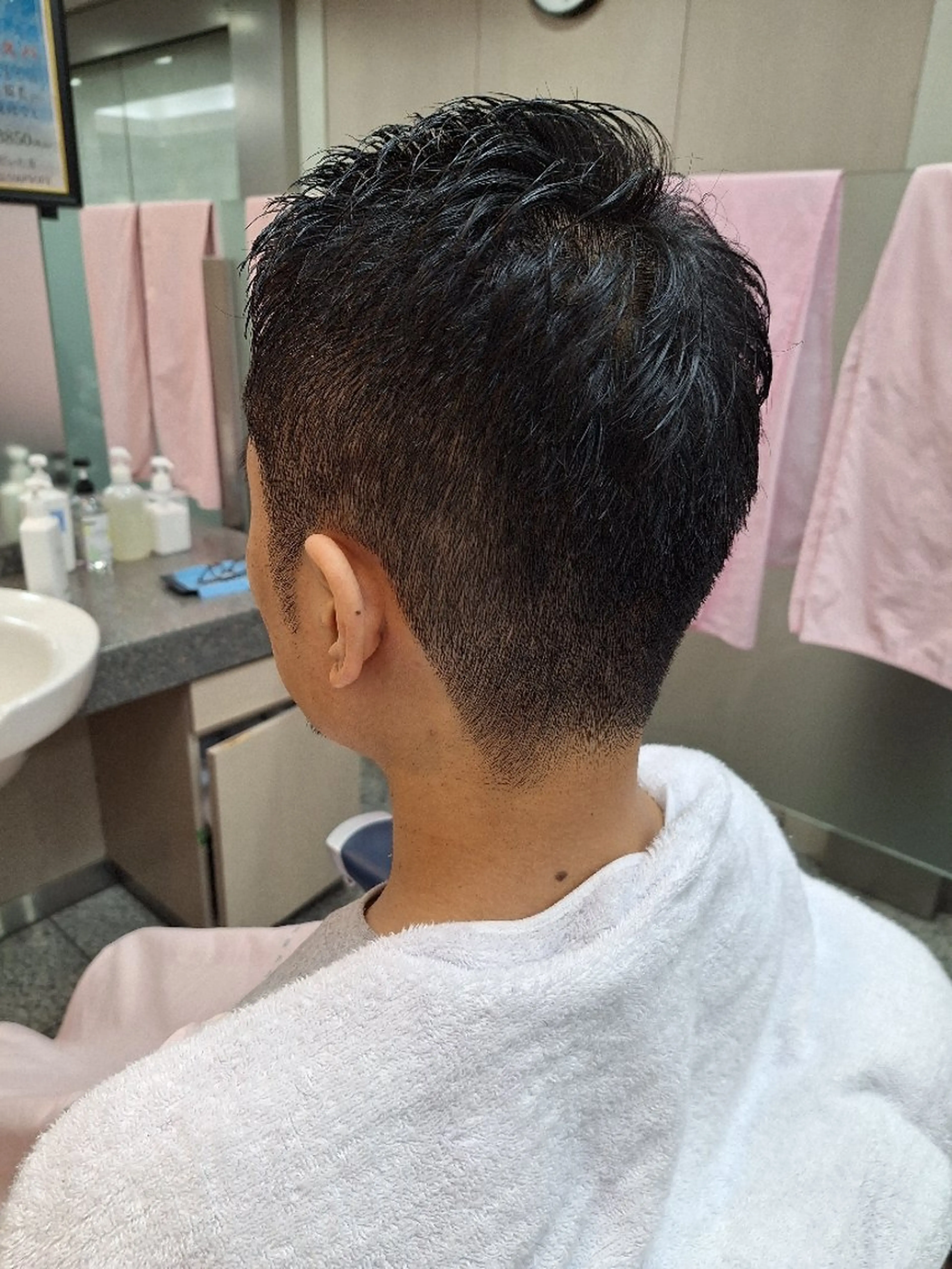 ベリーショート　ショートカット+シャンプーの写真