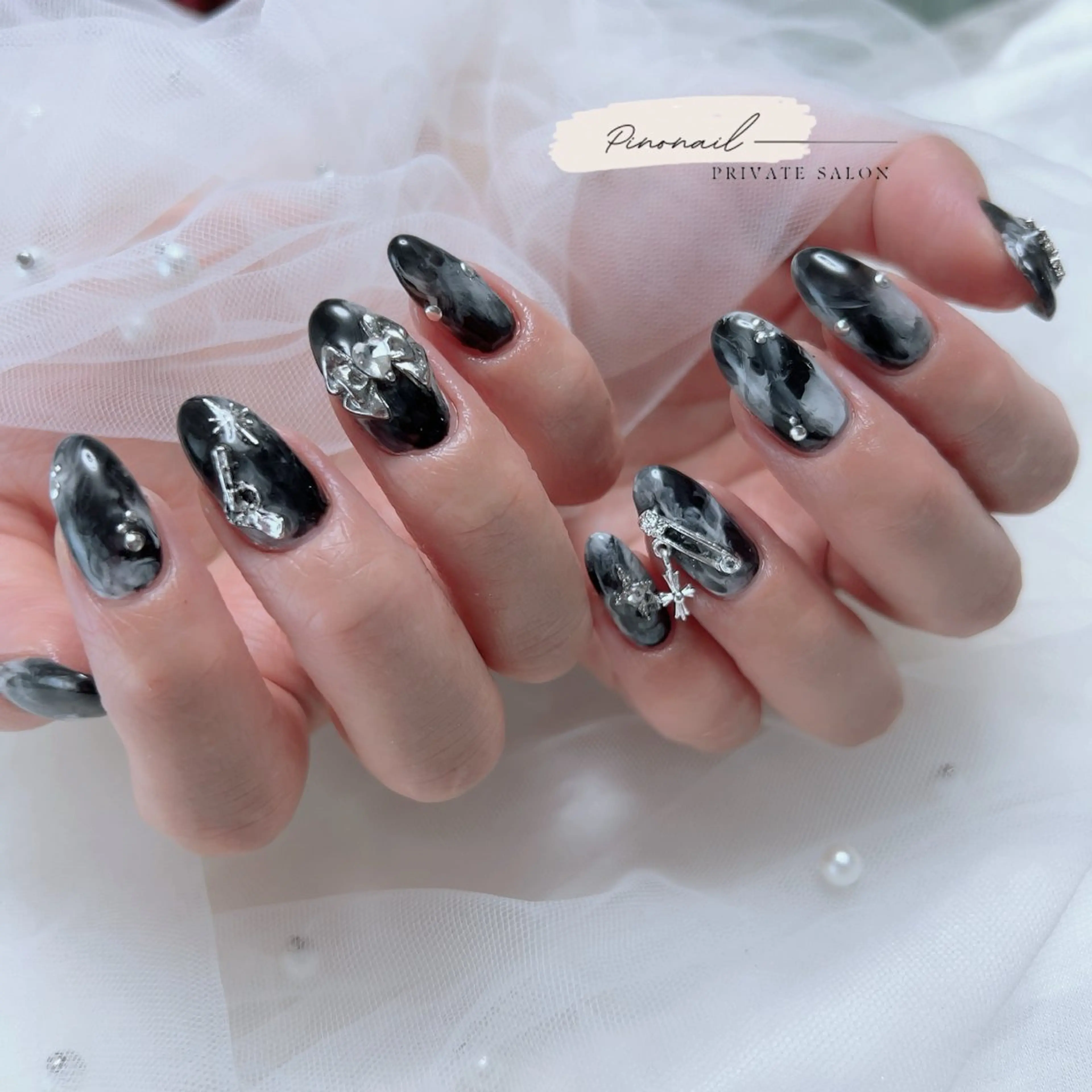 ネイル 持ち込み ハンドネイル Pino Nailのネイルデザイン