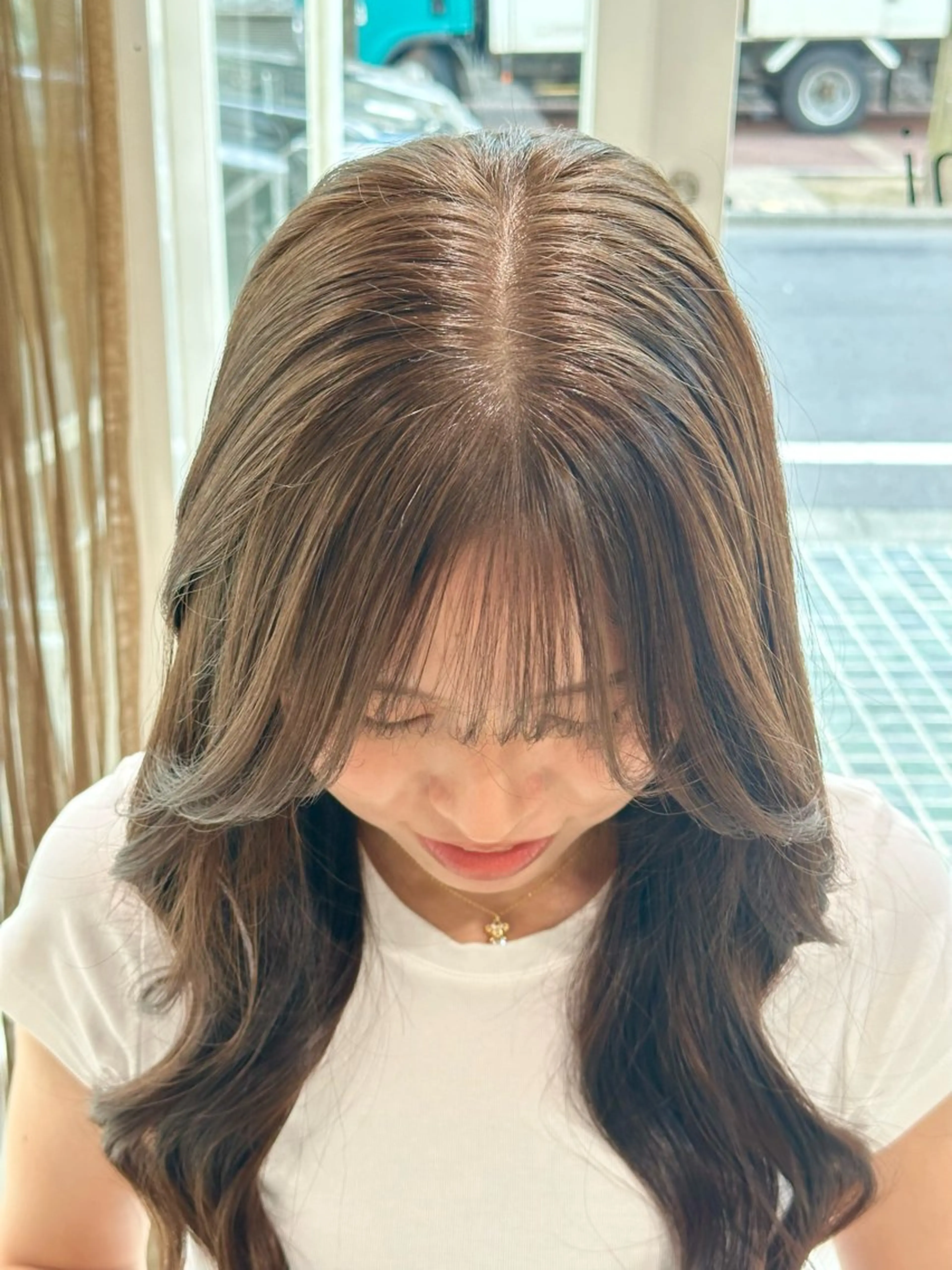 セミロング Unami/新宿 TSUKIのヘアスタイル