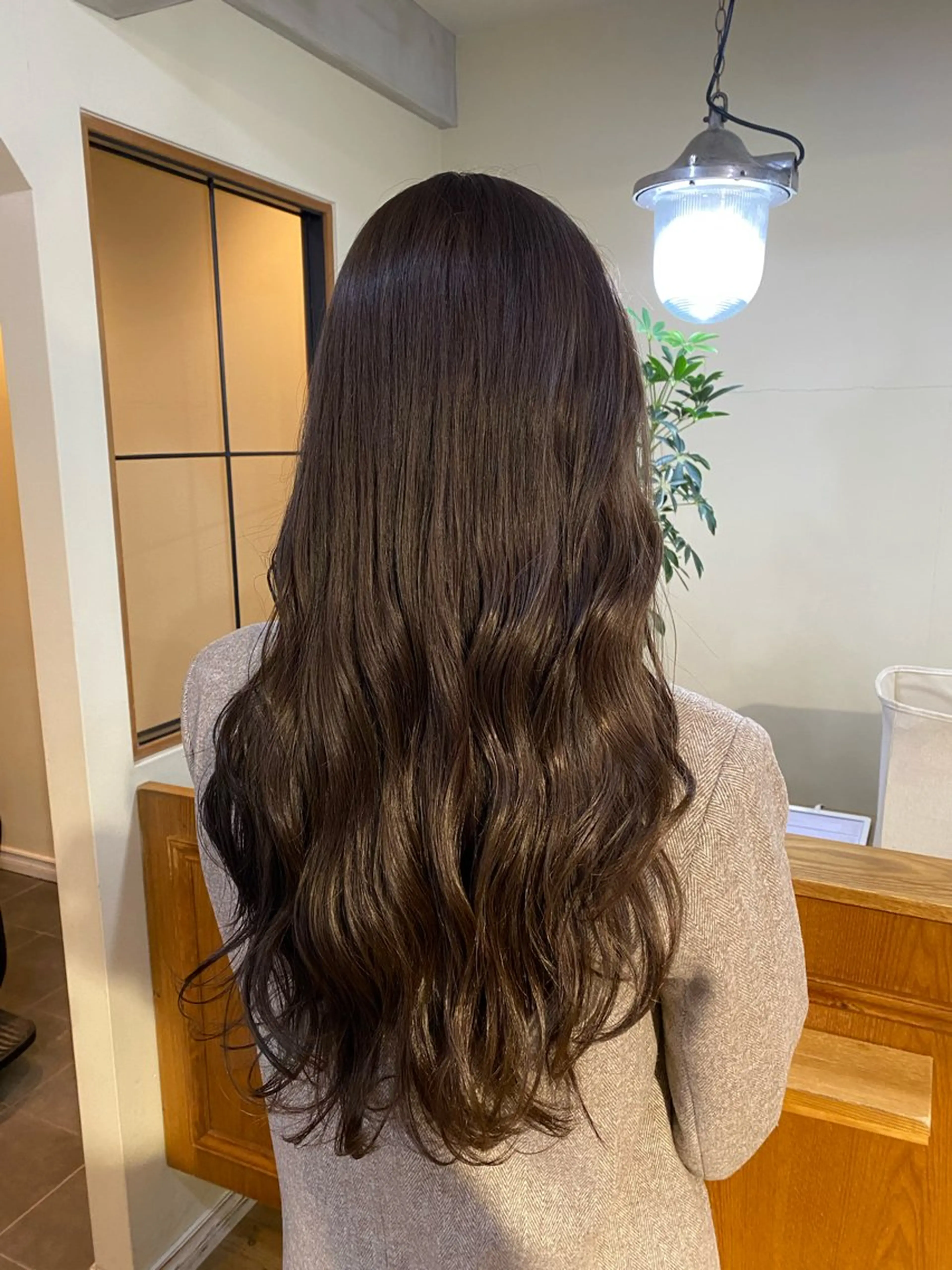 ロング アッシュ 齋藤 リクのヘアスタイル