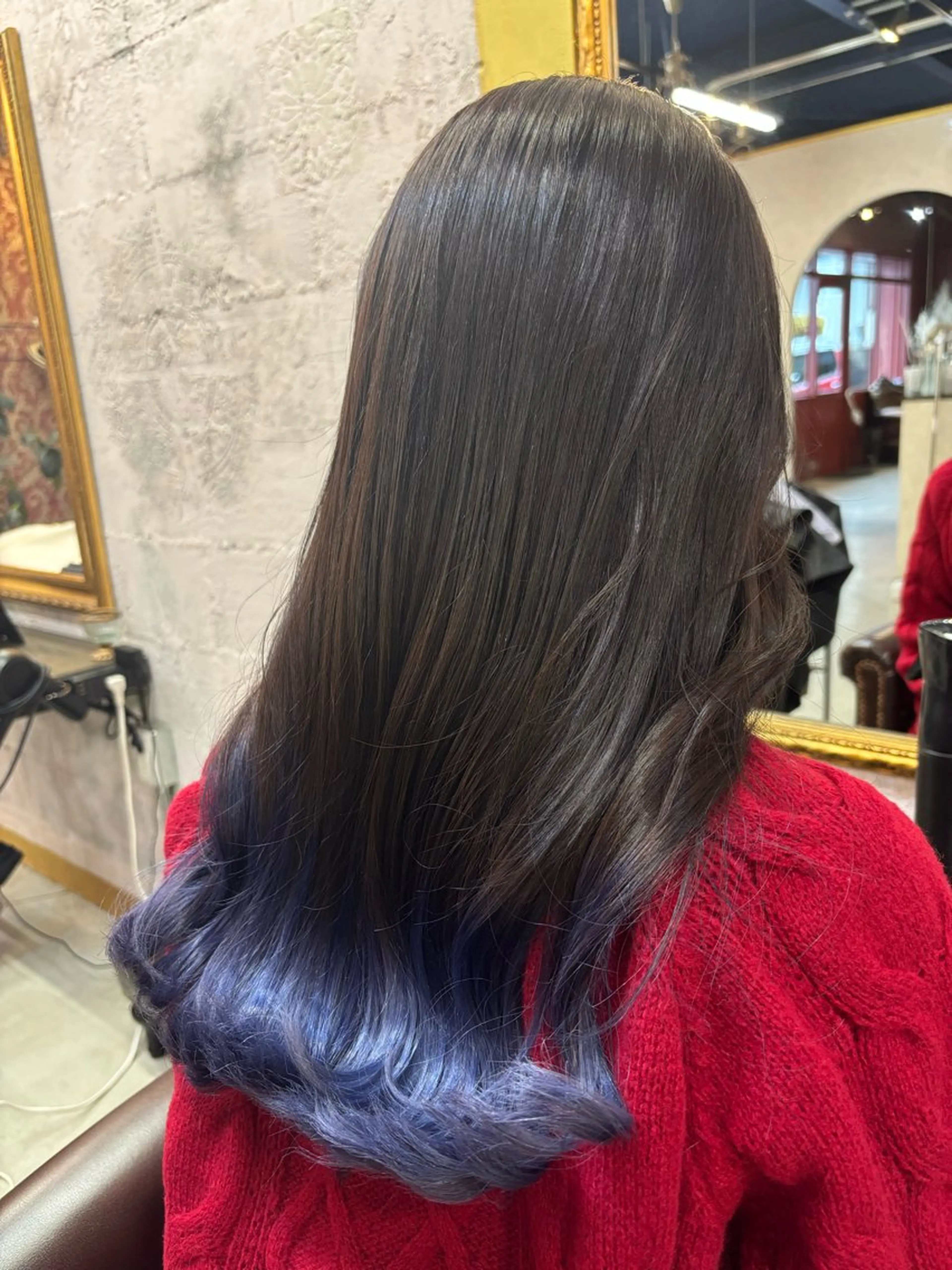 ロング ヘアカラー トリートメント atelier Barocco所属・Barocco 🎀ヒメ🎀(19)のヘアスタイル