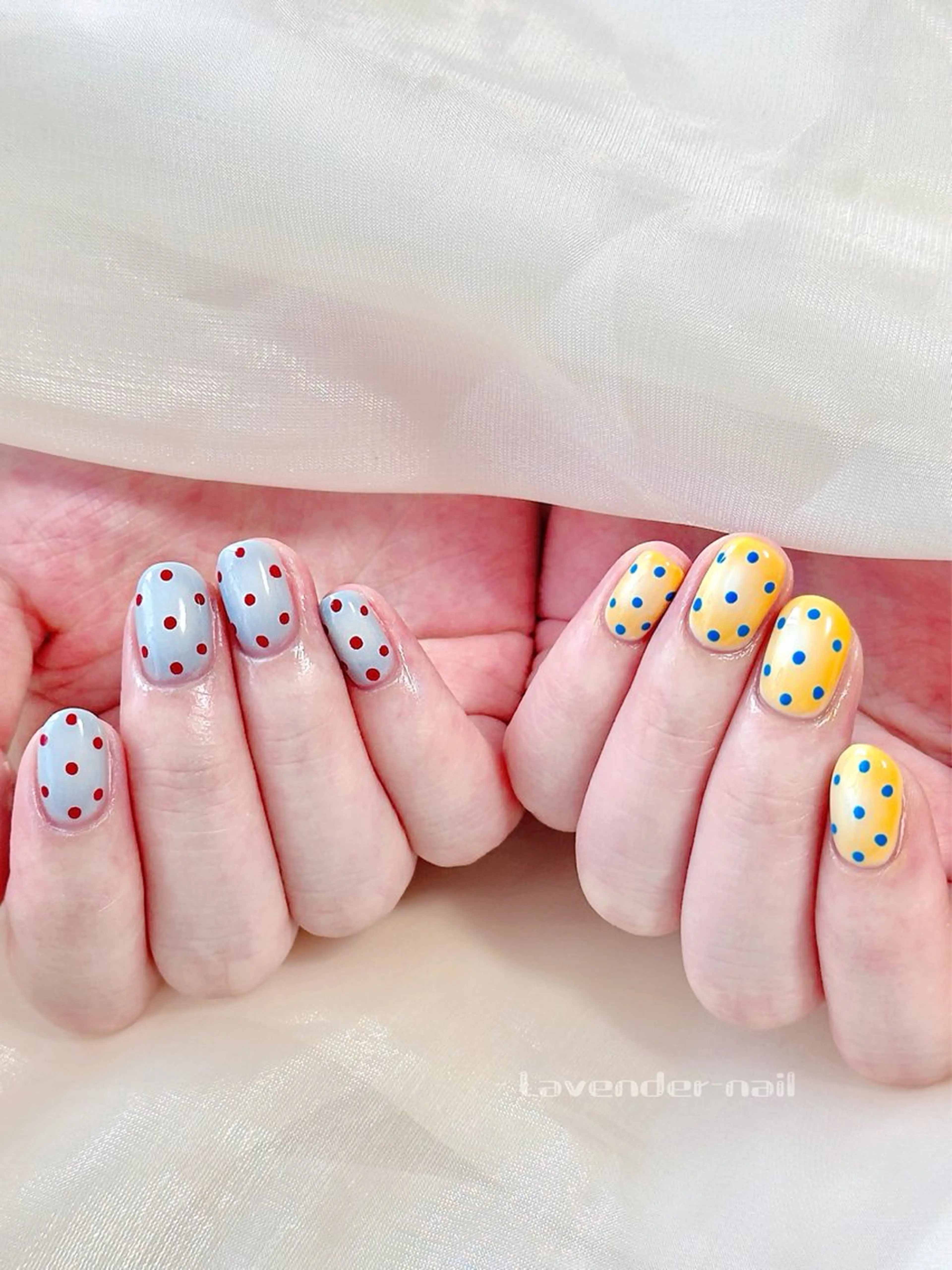 ネイル ハンドネイル Lavender nail·中島公園のネイルデザイン