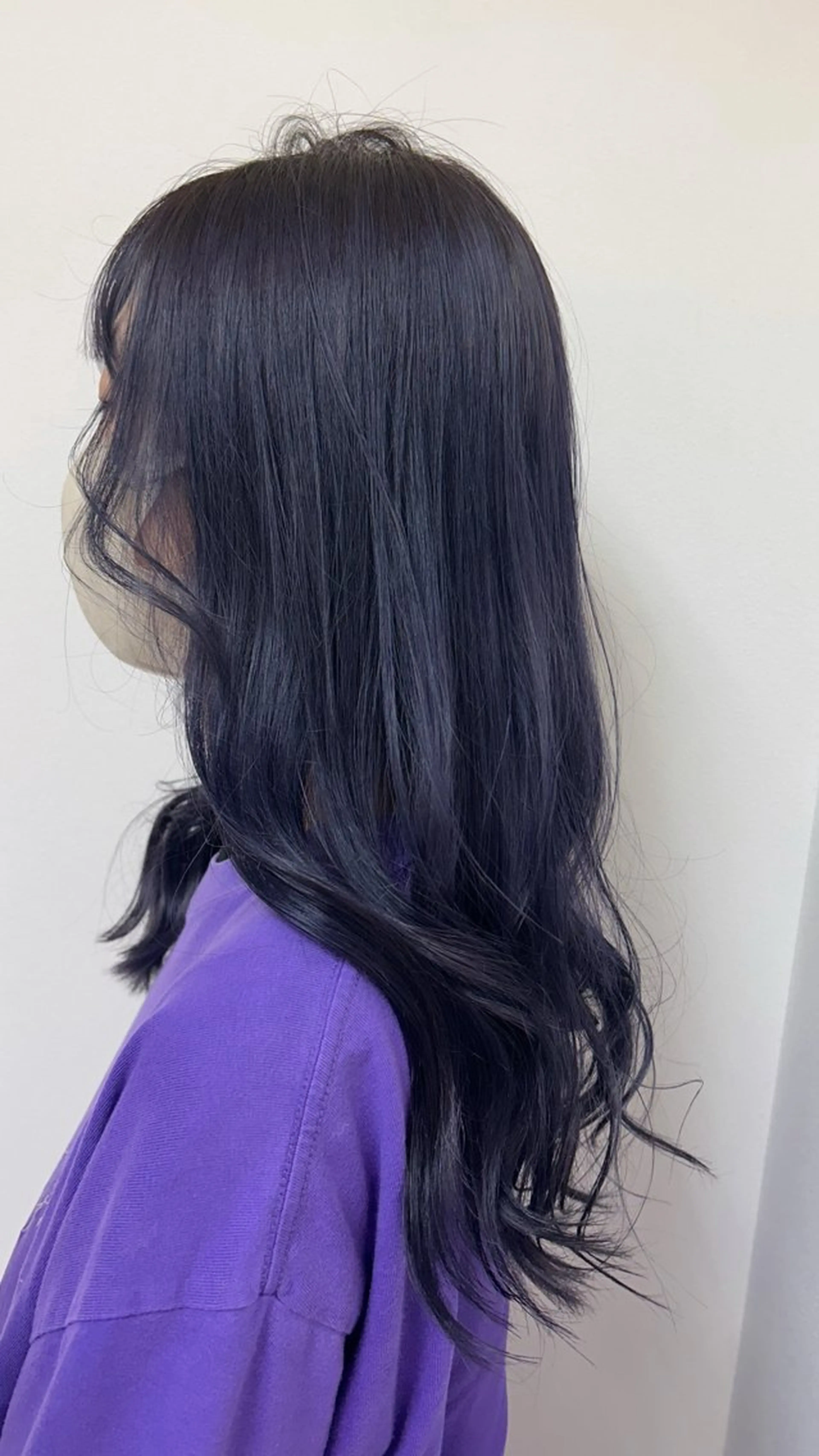 セミロング カラー ブリーチ ✂韓国レイヤー 🦋みやび🪽のヘアスタイル