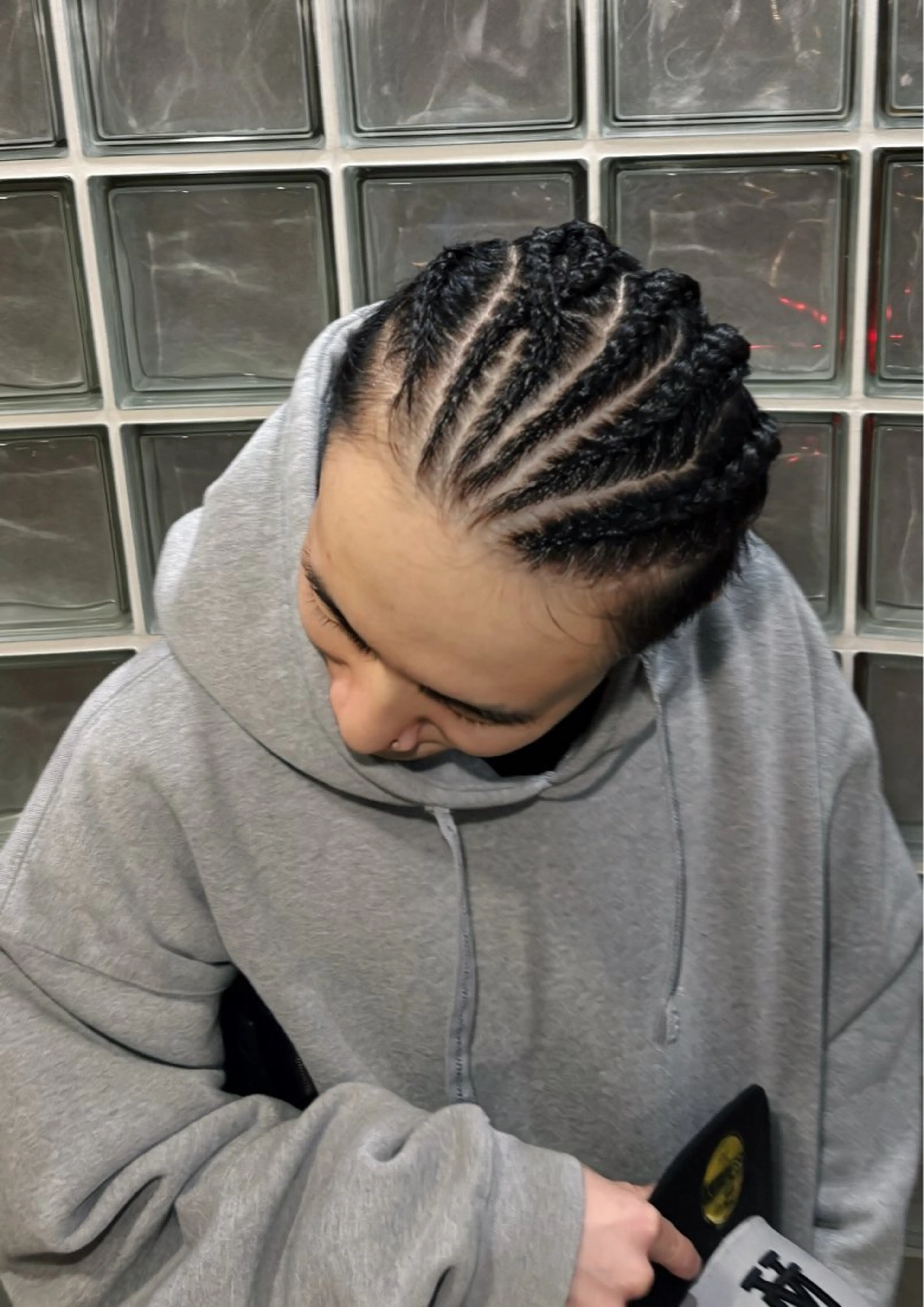 ロング ヘアアレンジ メンズ 深田 勇獅郎のヘアスタイル