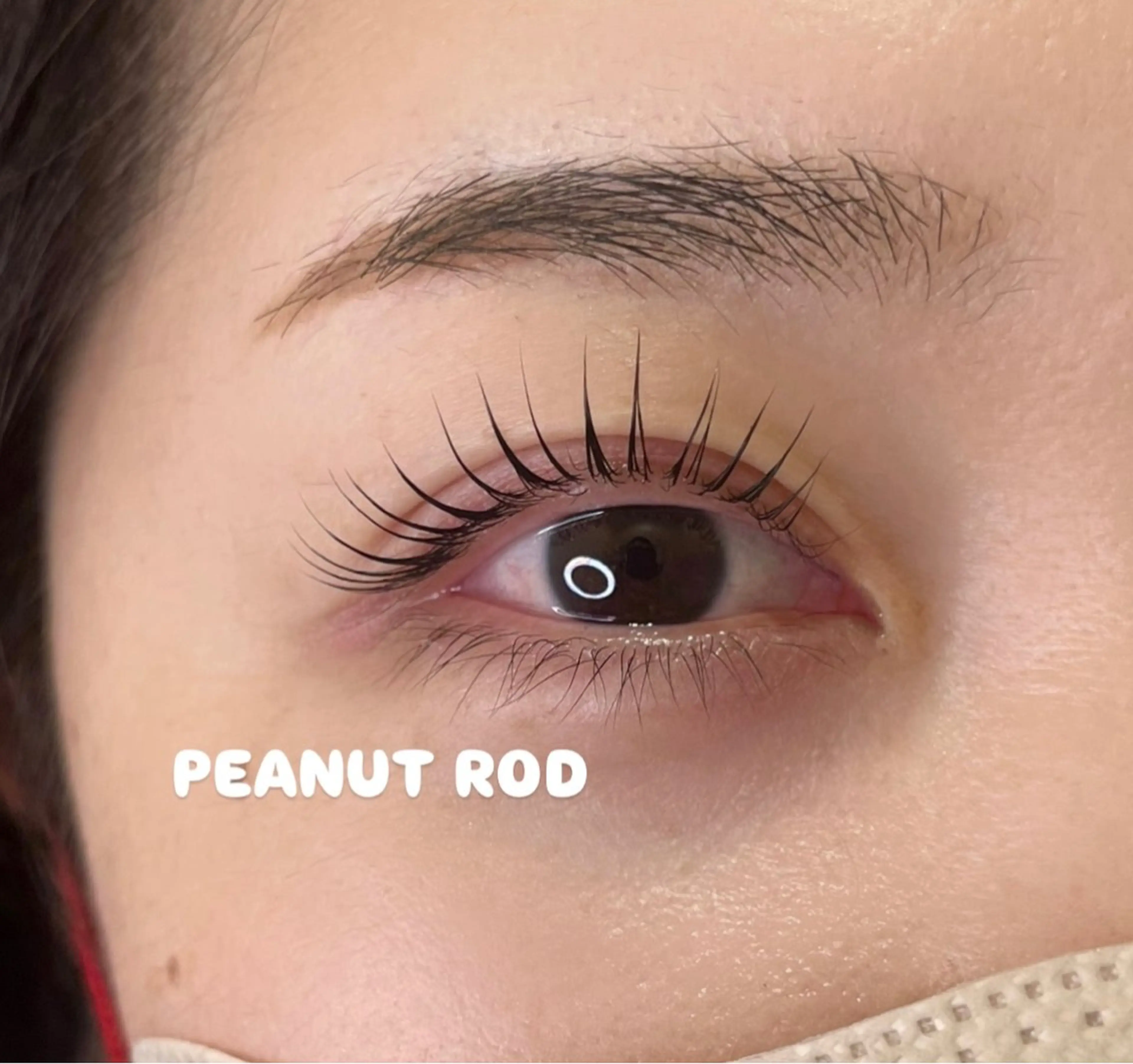 マスカラパーマの写真