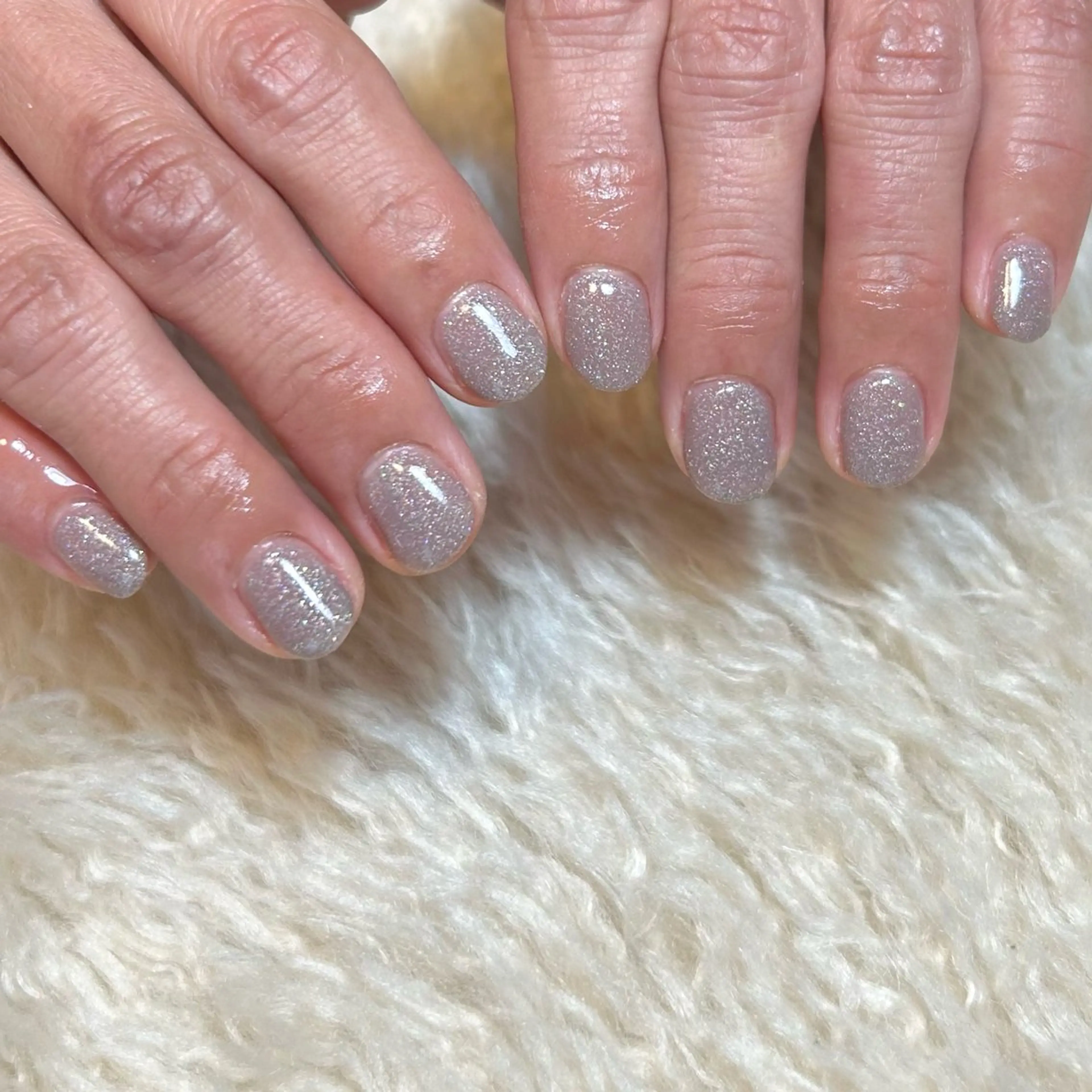 ネイル ラメ(グリッター) ワンカラーネイル nailsalon kiii'sのネイルデザイン