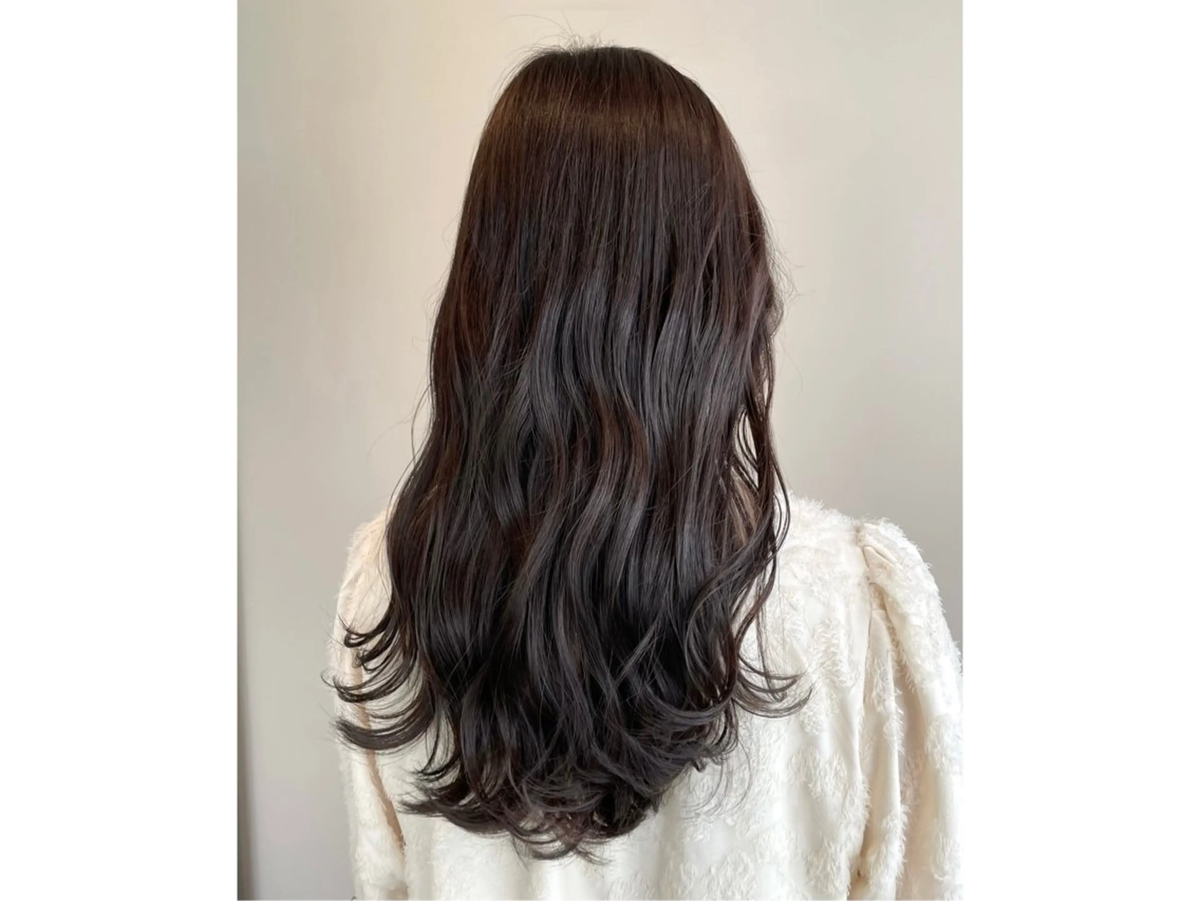 ロング カラー ブラウンカラー マロンブラウン カット ヘアカラー トリートメント ✨髪質改善/ハイトー ン/艶髪高山のヘアスタイル