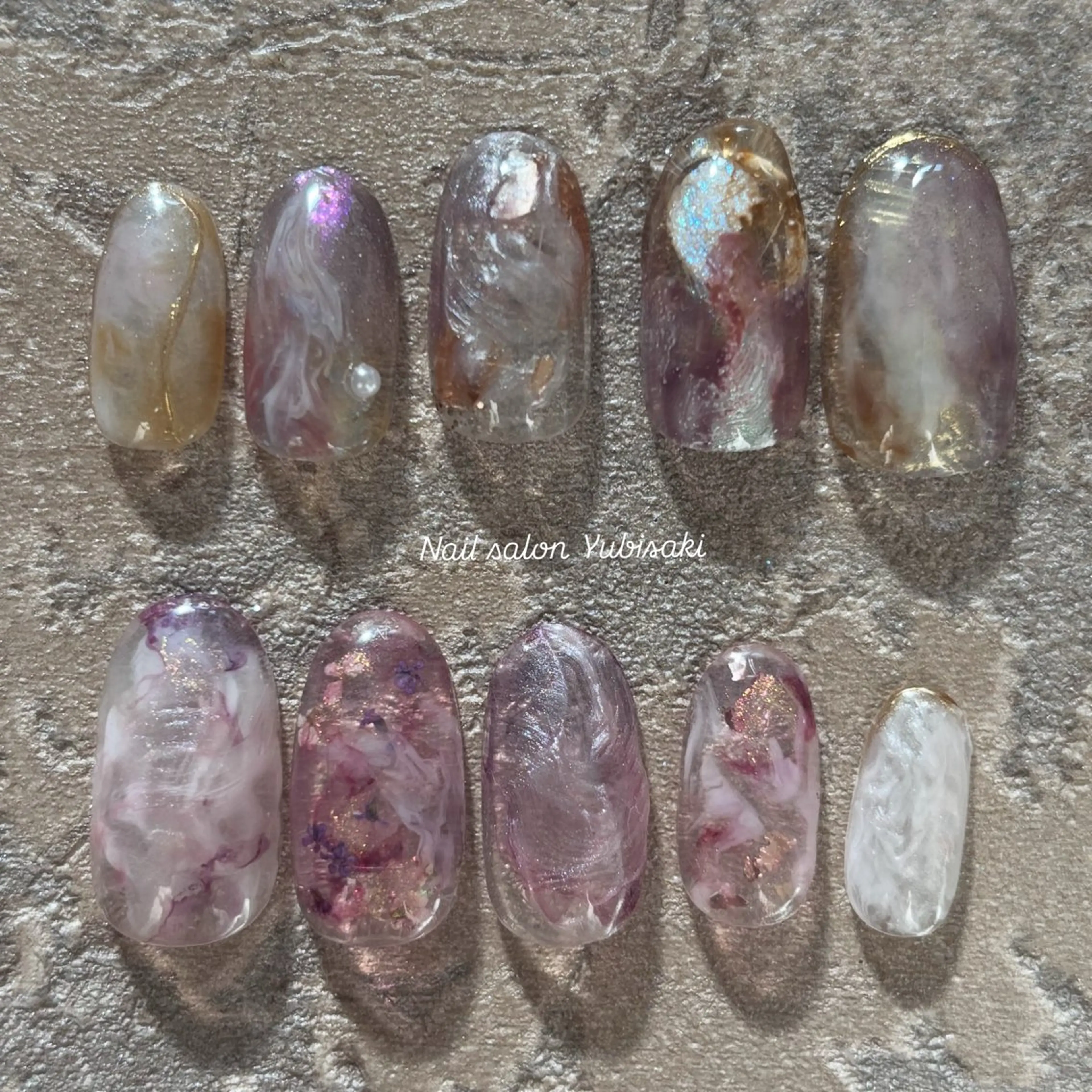 ネイル ハンドネイル ハンドケア ゆう .のネイルデザイン