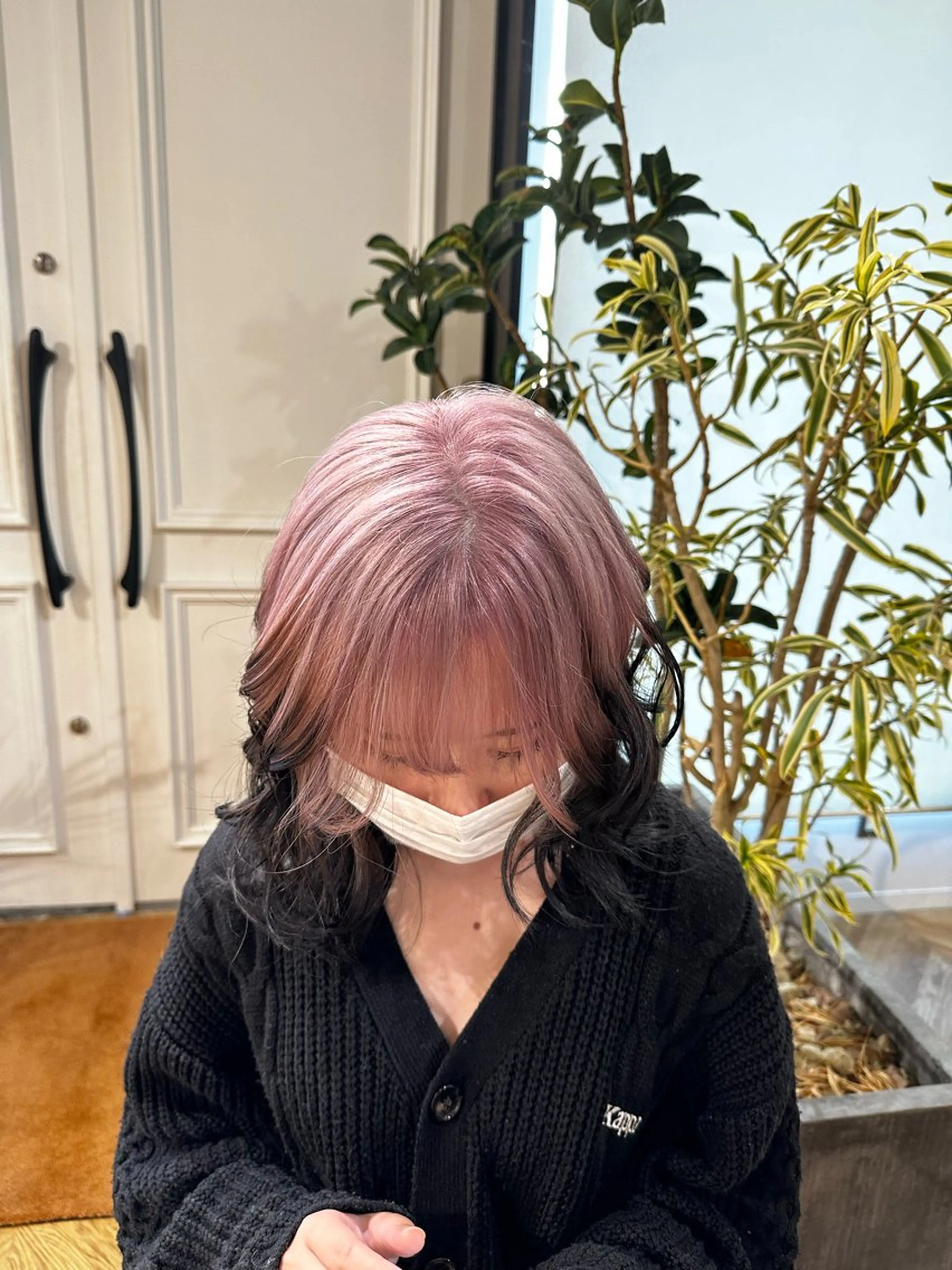 ミディアム 似合わせツヤカラー 【yate'】ユウナのヘアスタイル