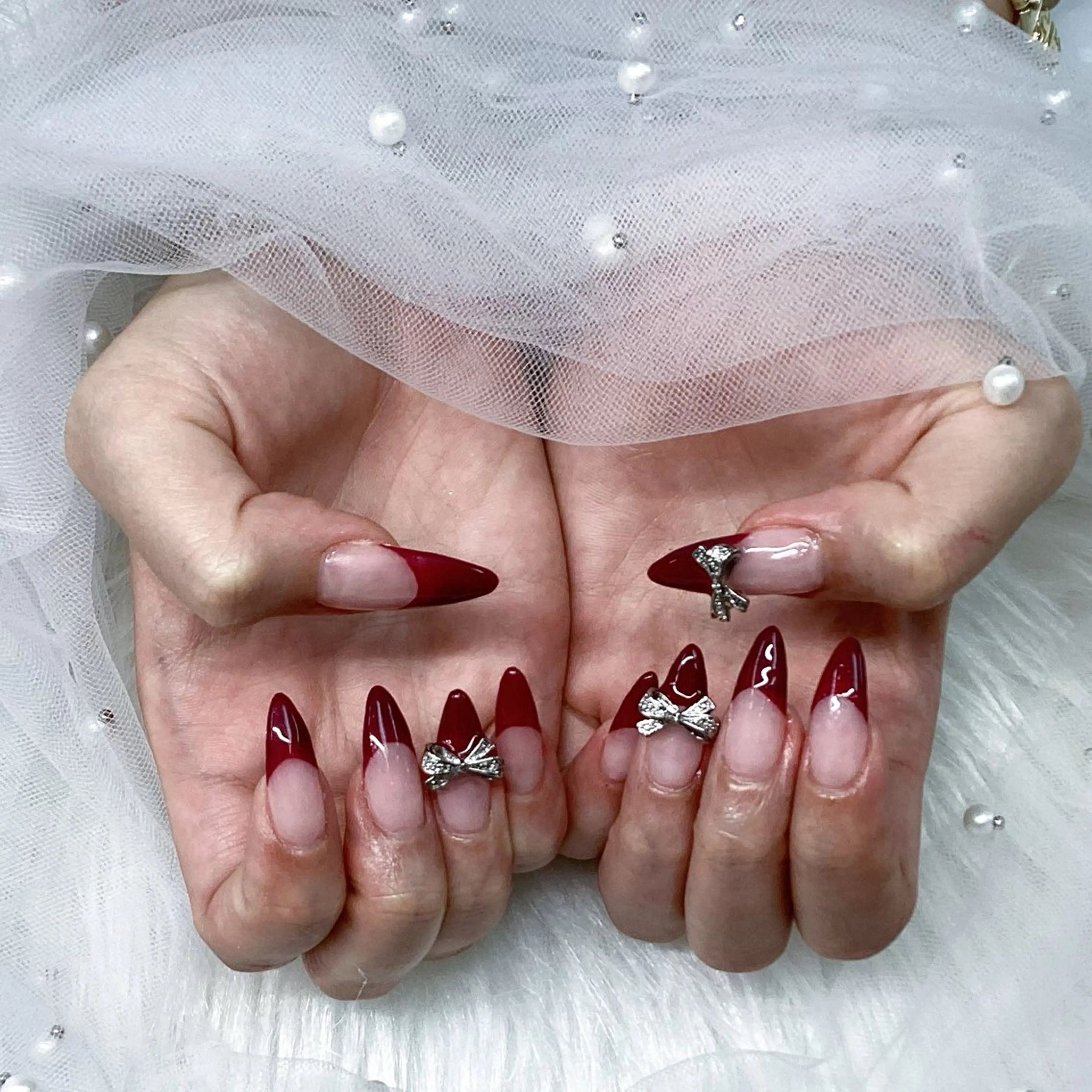 ネイル パーツ全部¥110 サロンミミのネイルデザイン