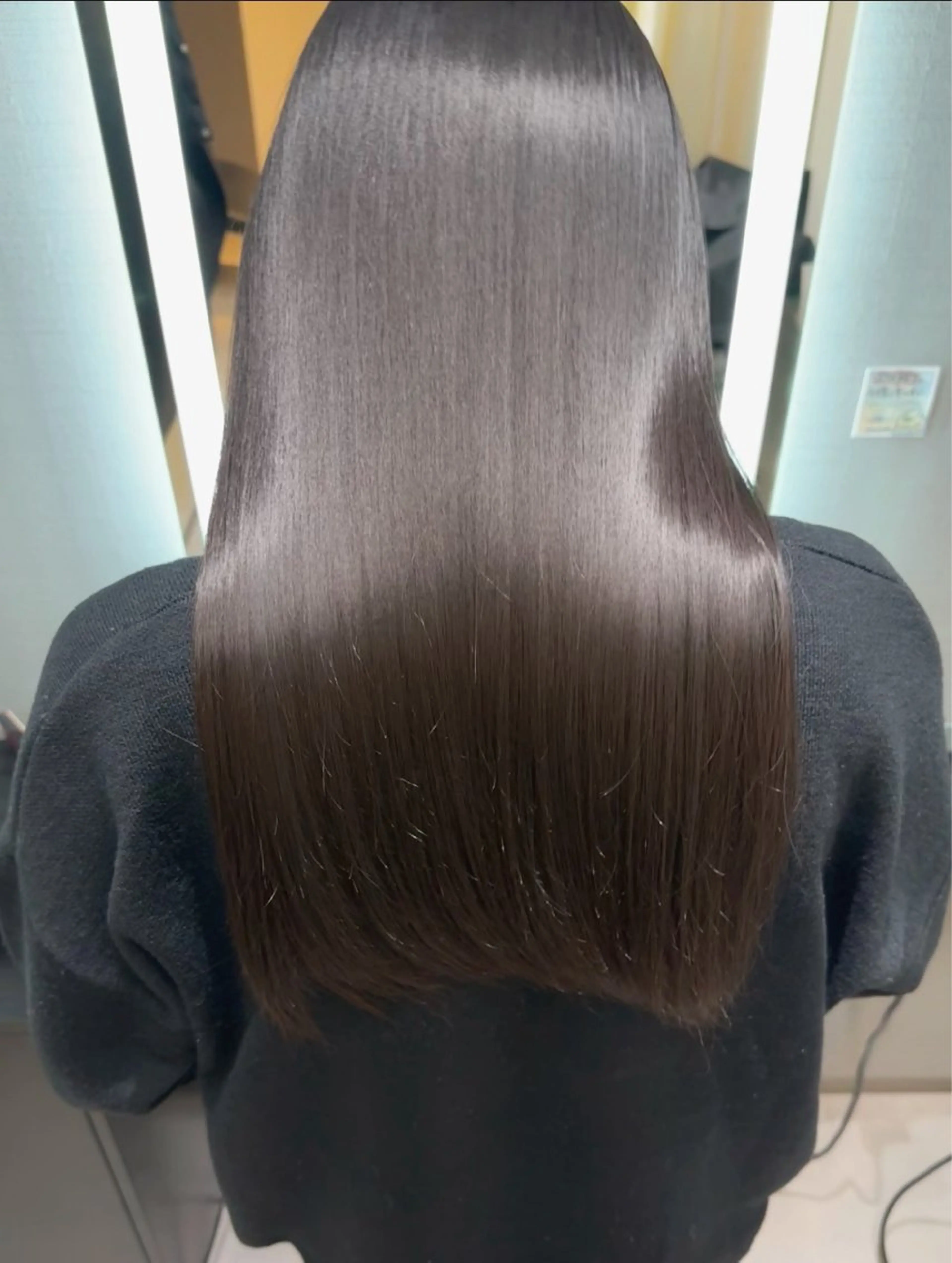 セミロング 縮毛矯正 髪質改善【縮毛矯正】 No.1りょうかのヘアスタイル