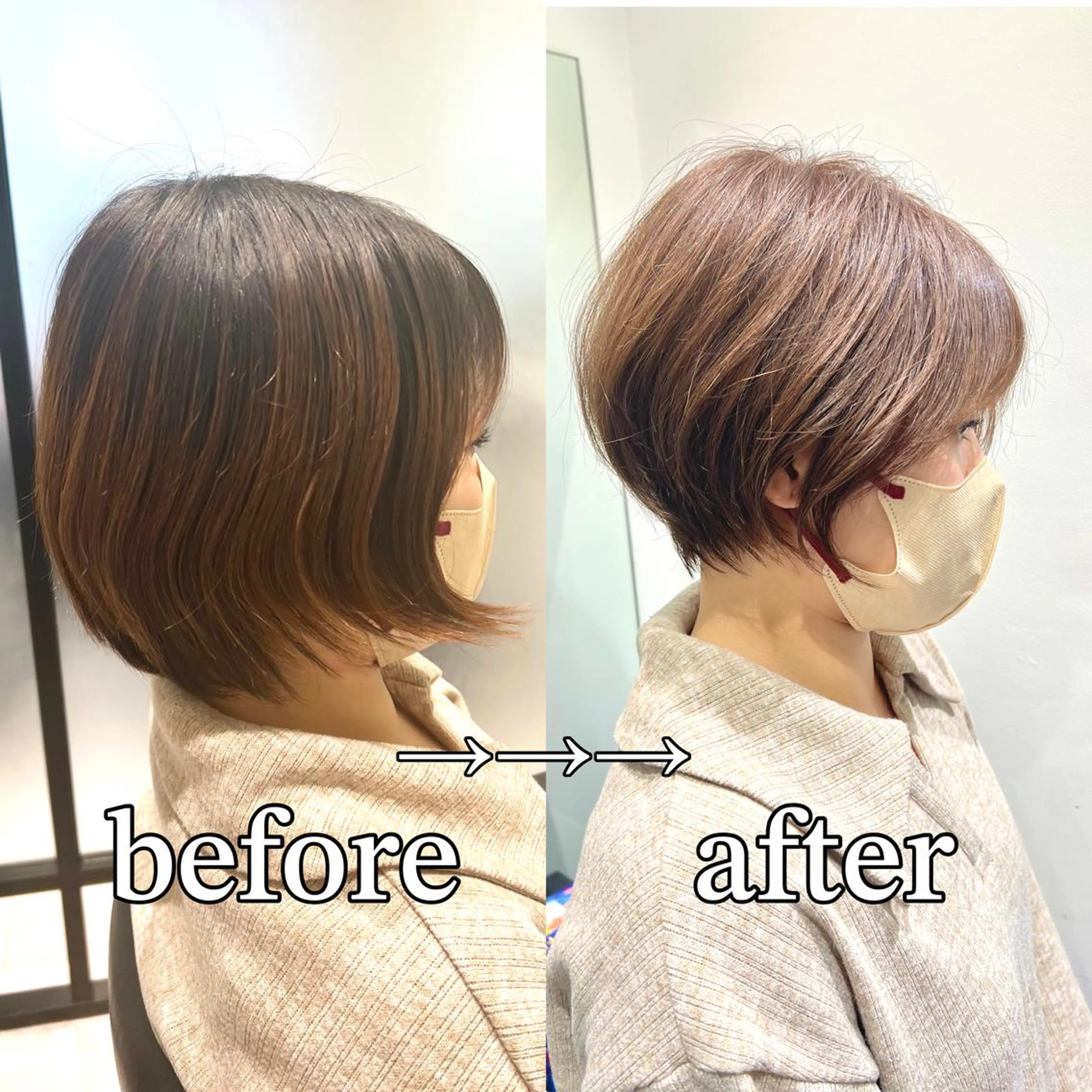 ショート ショートボブ／川崎 子安健太のヘアスタイル