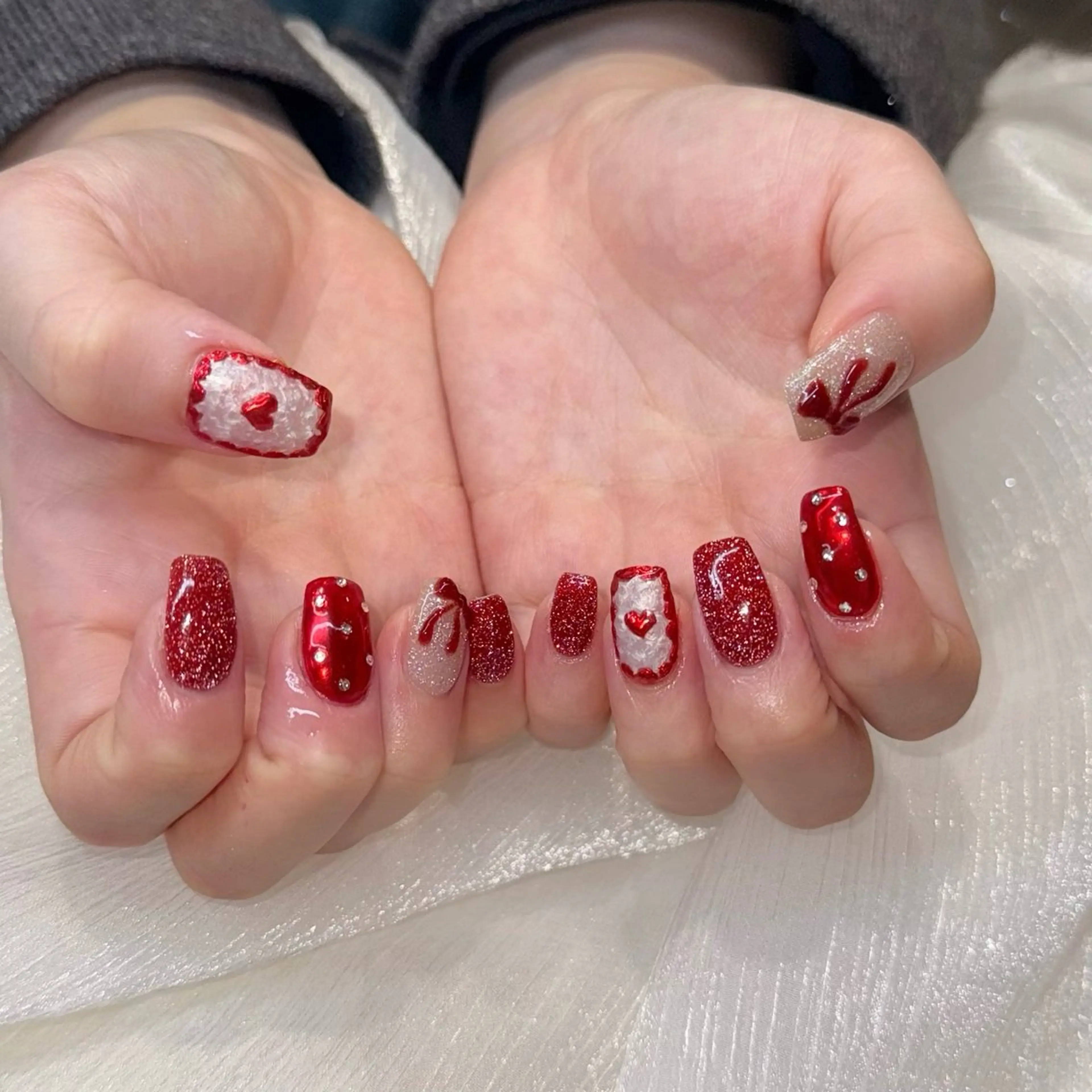 ネイル ハンドネイル 新井 ひなののネイルデザイン