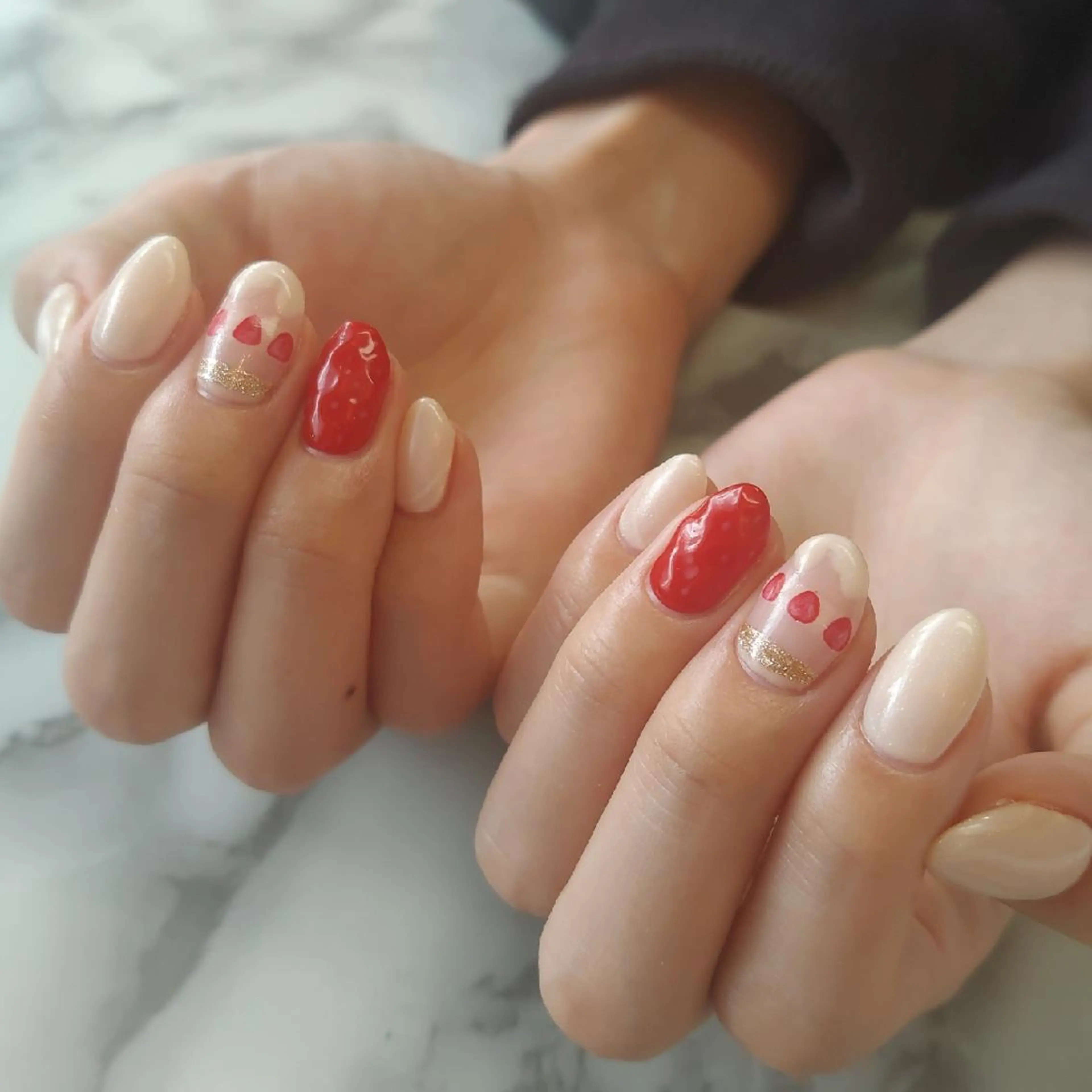 ネイル ジェヌインネイル 河内のネイルデザイン