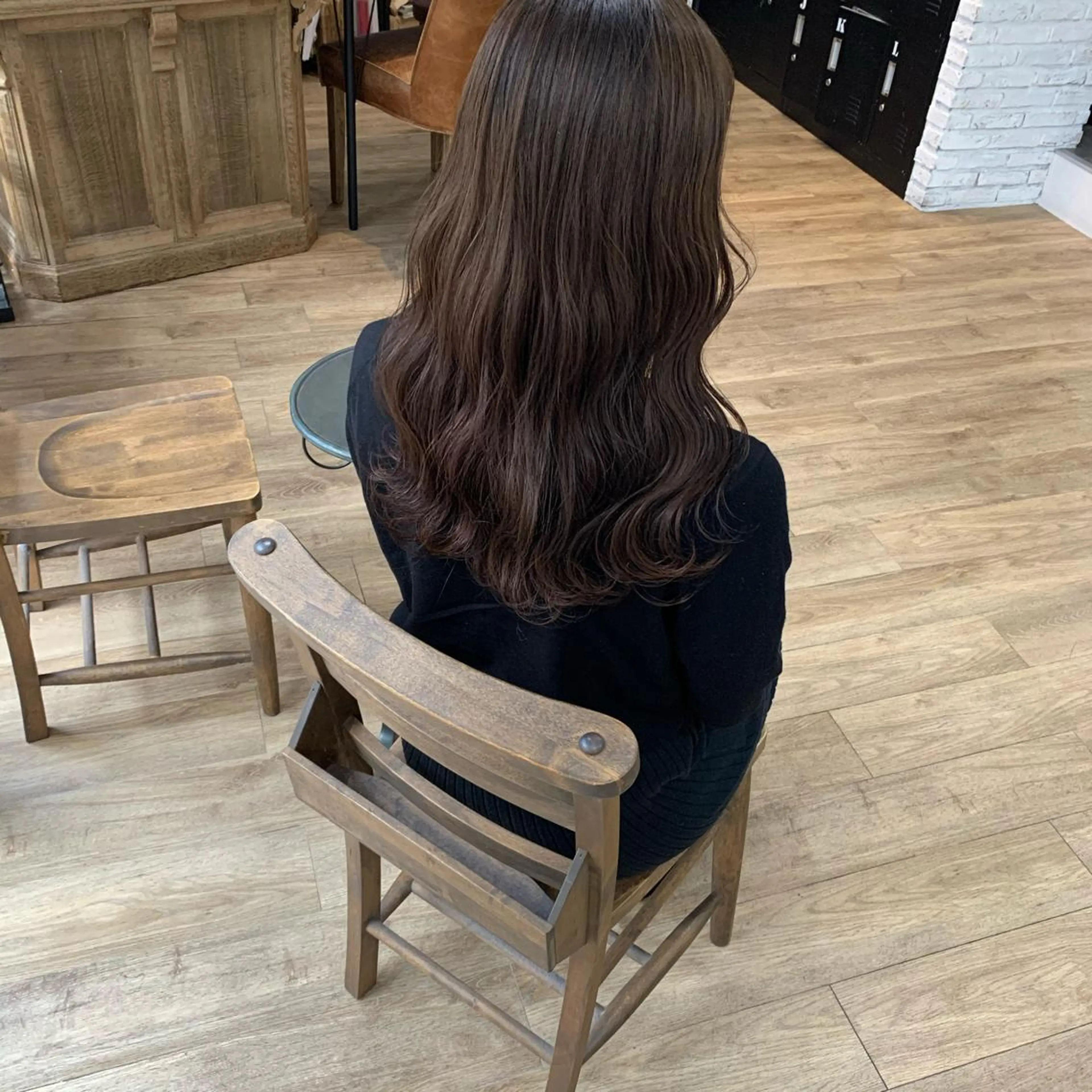 ロング カラー ヘアカラー トリートメント レイヤー/顔周り /AKARIのヘアスタイル